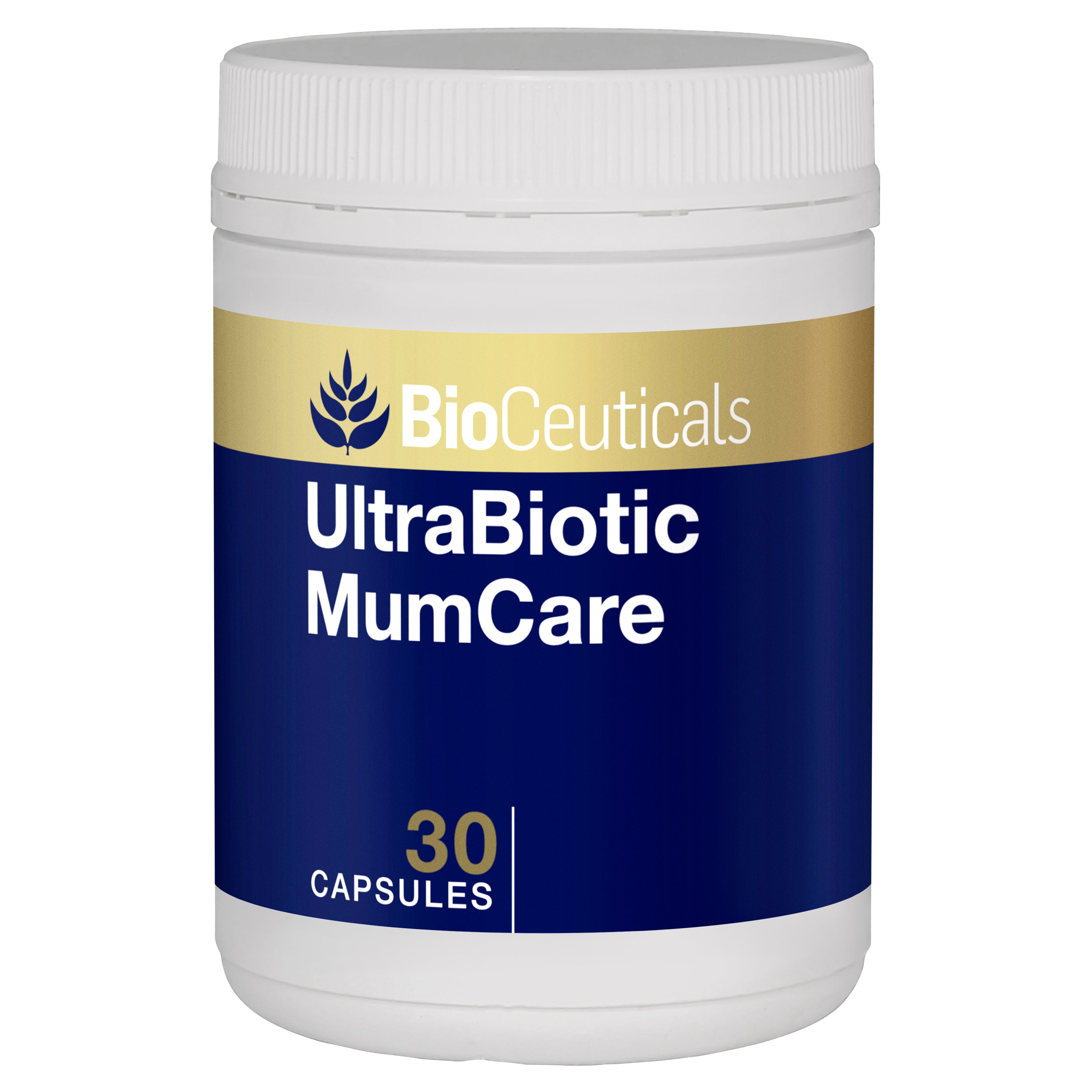 BioCeuticals UltraBiotic Mum Care - Probiotic Supplement for Pregnant & Nursing Women - Supports Digestive & Immune Health - Prenatal & Postnatal Wellness Essential