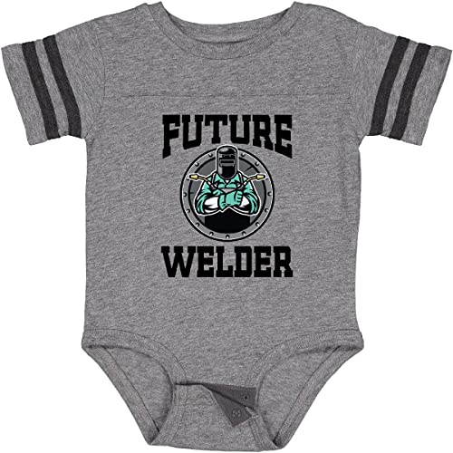 Inktastic Welding Future Welder Baby Bodysuit - Cute Infant Onesie for Welder Parents & DIY Enthusiasts | Perfect for Baby Showers, Family Photos & Workwear-Themed Outfits