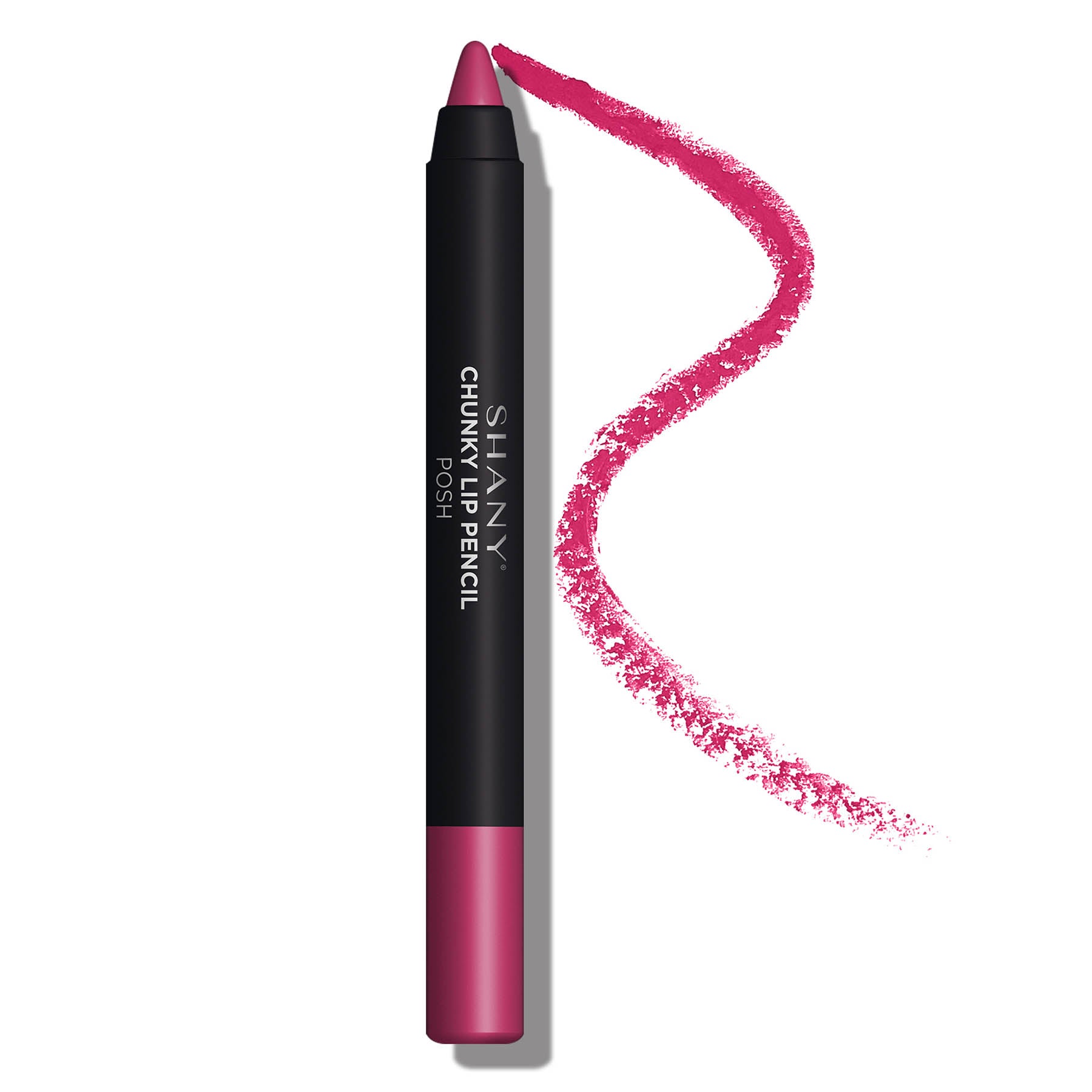 SHANY Chunky Lipstick Lip Pencil - Long Lasting Matte Lip Liner for Bold Lip Looks | Perfect for Everyday Wear, Parties & Special Occasions