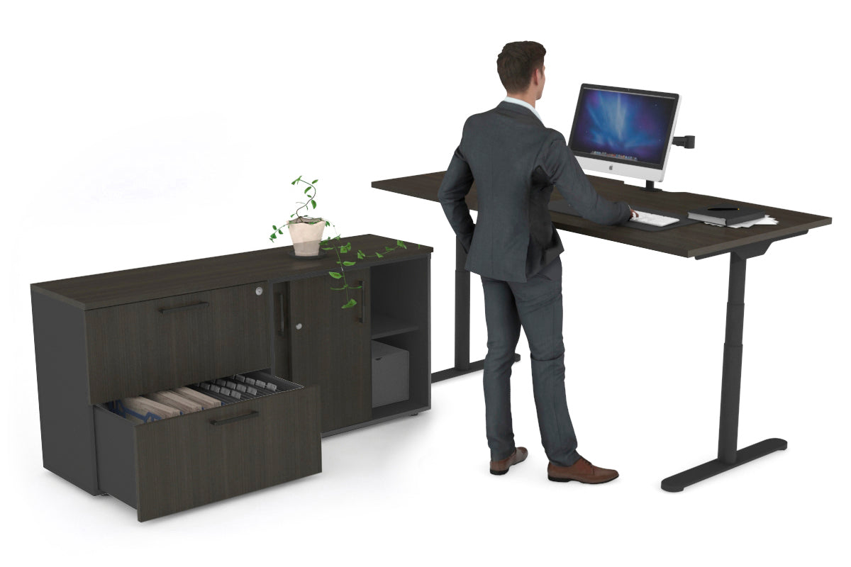 Premium Height Adjustable Standing Desk - 63