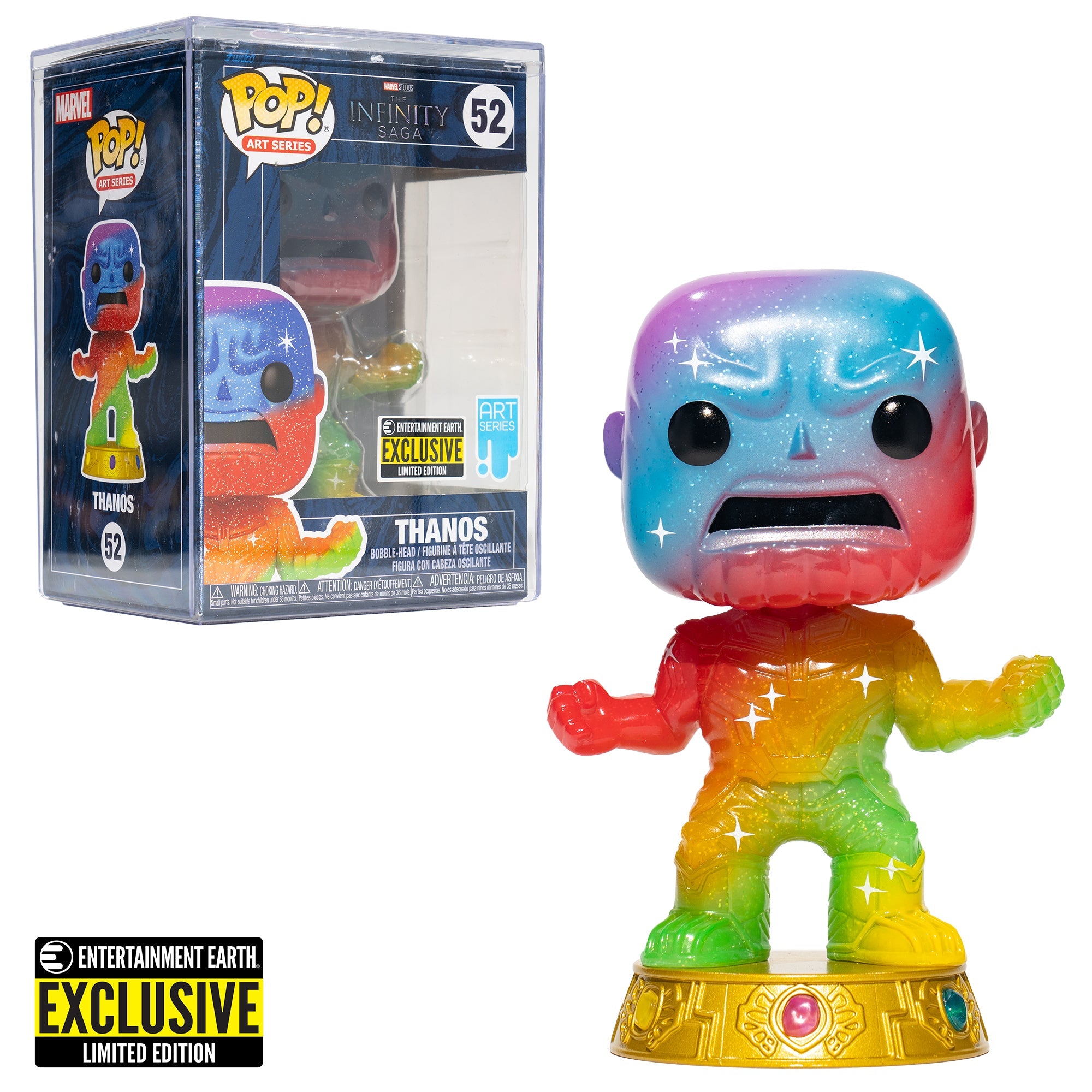 Funko Pop! Thanos Marvel Avengers Infinity Saga Collectible Vinyl Figure - Perfect for Marvel Fans, Gift for Collectors, Office & Home Decor