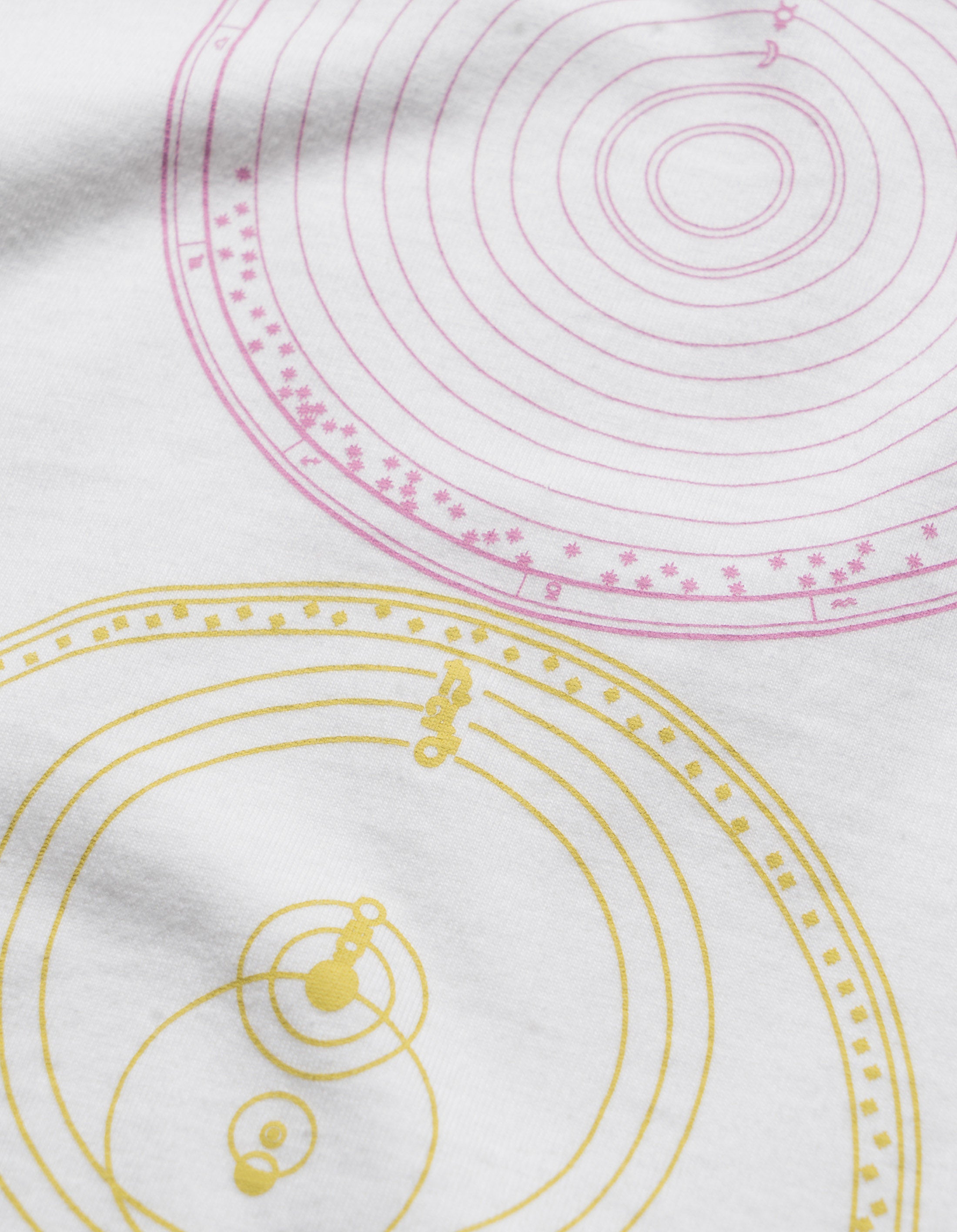 1457 Celeste Third Eye Graphic T-Shirt - White | Spiritual & Boho Style Tee for Yoga, Meditation & Festival Outfits