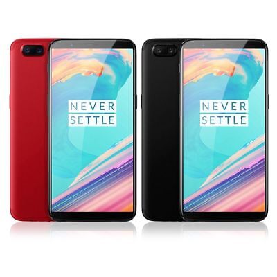 OnePlus 5T 64GB 6GB RAM Unlocked Smartphone (AT&T/T-Mobile Compatible) - Black | Fast Performance, Dual SIM, Face Unlock - Perfect for Gaming, Streaming & Business Use