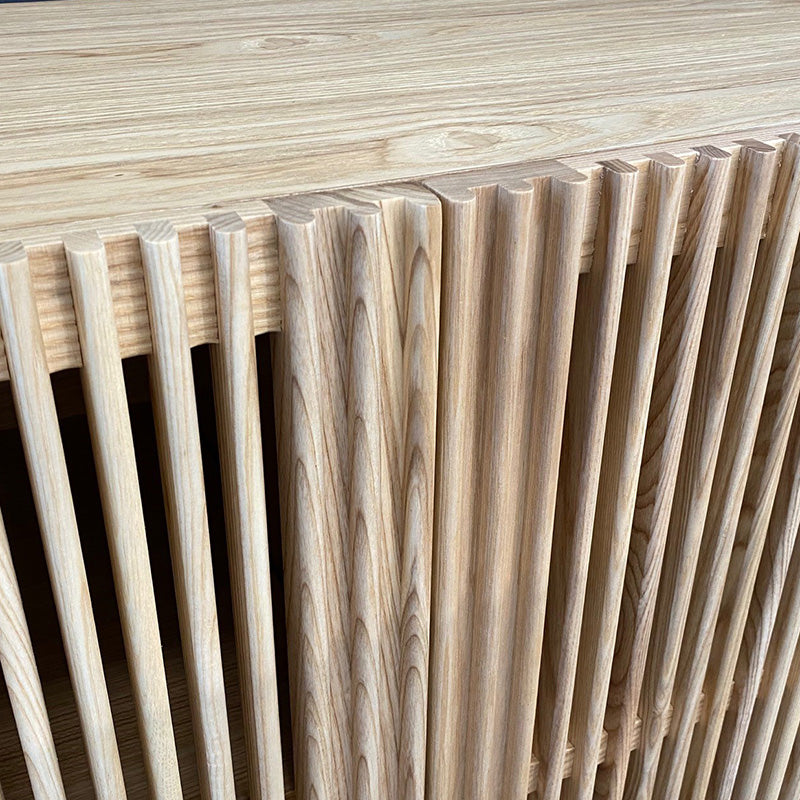 ORTON 160cm Oak Sideboard Buffet Cabinet - Modern Dining Room Storage Furniture for Home & Office Use