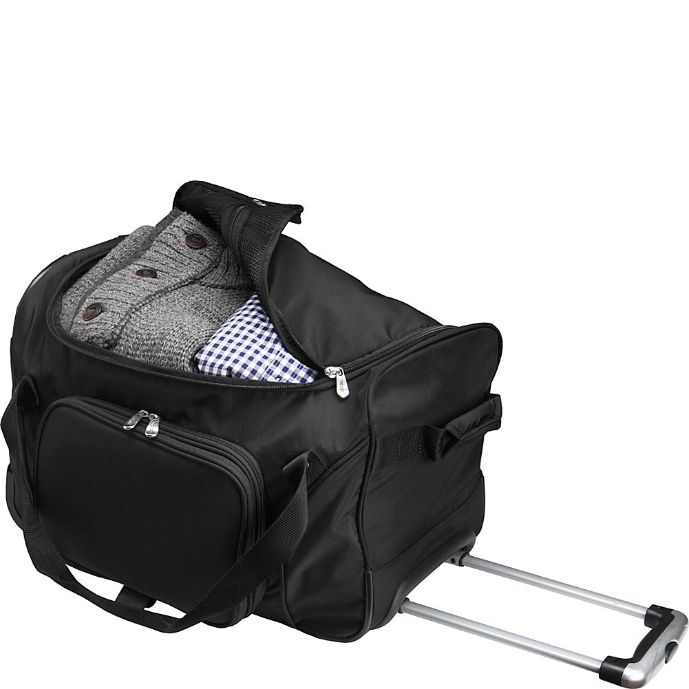 Best NCAA Wheeled Duffel Bag 22-inch - Large Rolling Sports Travel Bag for College Athletes - Perfect for Gym, Team Travel & Weekend Getaways