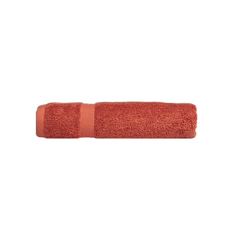 Premium 100% Combed Cotton Towels - Soft & Absorbent Bath & Face Towels for Spa, Gym & Travel | Eco-Friendly Rust Color Washcloths