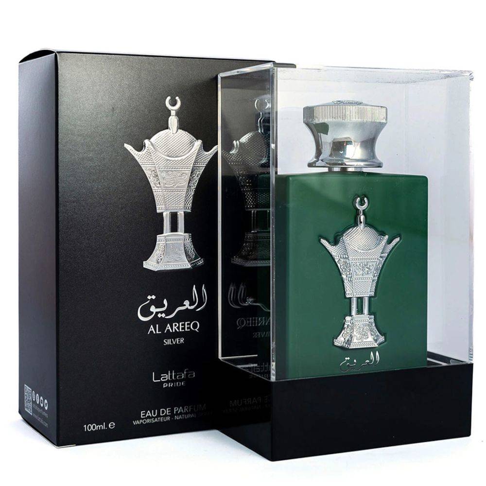 Lattafa Pride Al Areeq Silver EDP Perfume for Women & Men - 100ml Long Lasting Luxury Fragrance | Perfect for Date Night, Office & Special Occasions