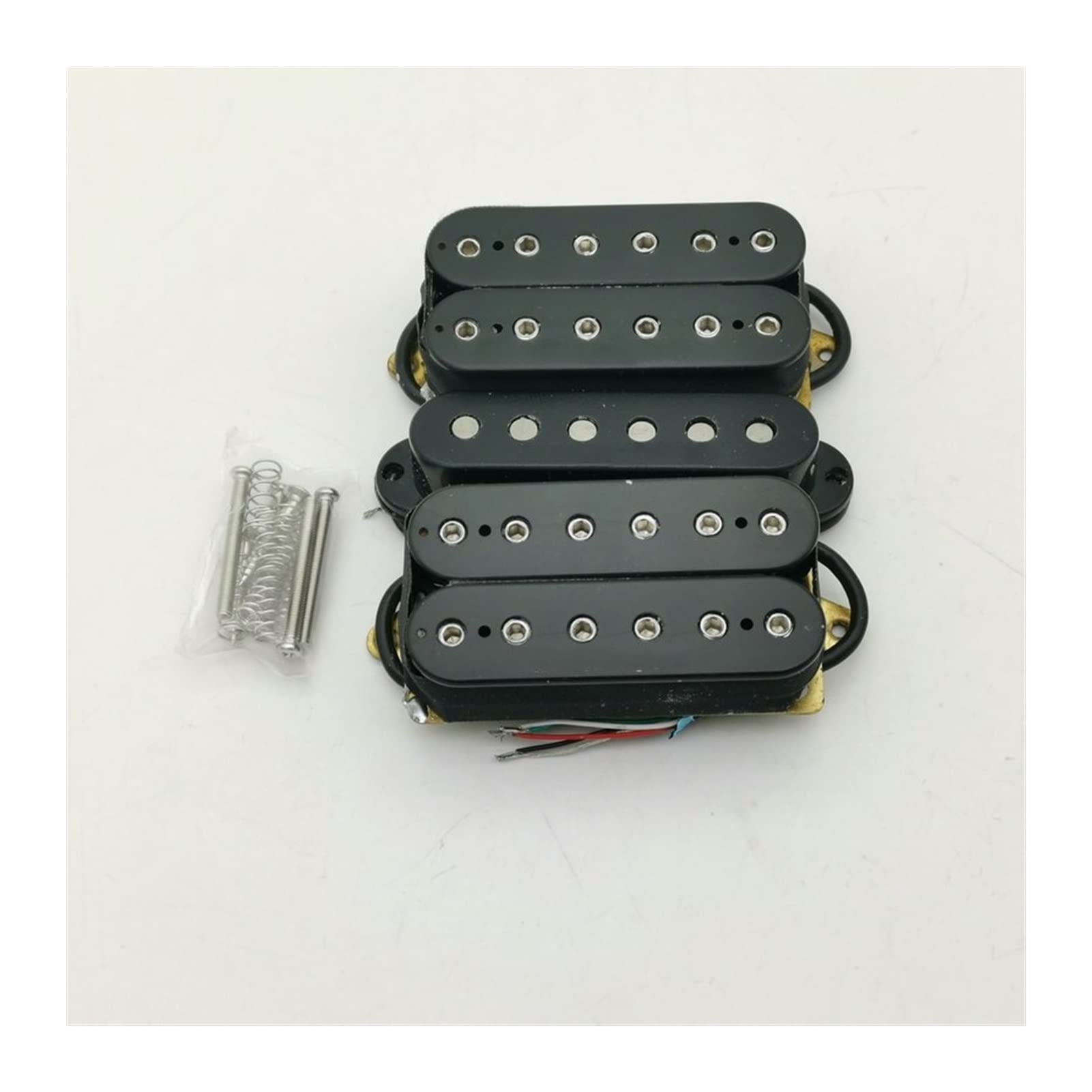 Alnico5 HSH Electric Guitar Pickups Set - N/M/B Configuration for Replacement - Professional Sound Quality for Rock, Blues & Metal Performances