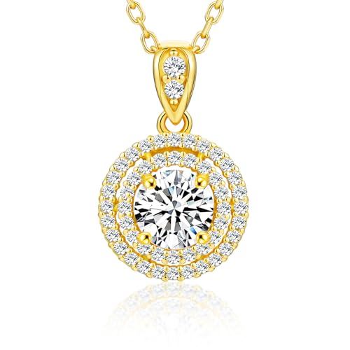 18K Yellow Gold Plated - S925