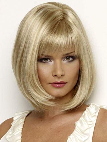 Paige Petite by Envy Wigs - Amaretto Cream Color Synthetic Hair Wig | Perfect for Cosplay, Costume Parties & Everyday Wear