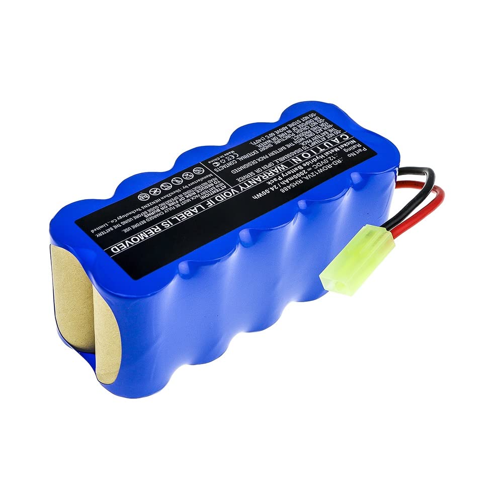 Synergy Digital Replacement Vacuum Cleaner Battery for Rowenta RH846501 / 9A 1 - 12V 2000mAh Ni-MH High Capacity Battery Compatible with Rowenta RD-ROW12VA - Perfect for Home Cleaning & Pet Hair Removal