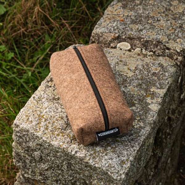 Comandante Premium Leather Tool Pouch - Durable Multi-Pocket Organizer for Electricians, Carpenters & Handymen | Perfect for Work Belt, Construction & DIY Projects