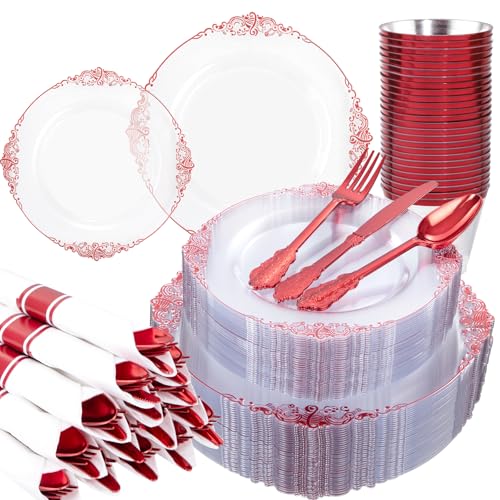 Clear and Red