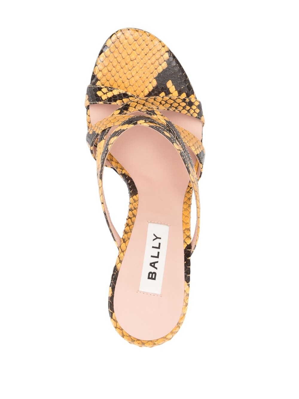 Bally Women's Yellow Leather Sandals - Comfortable & Stylish Summer Casual Shoes for Beach, Walking & Outdoor Activities