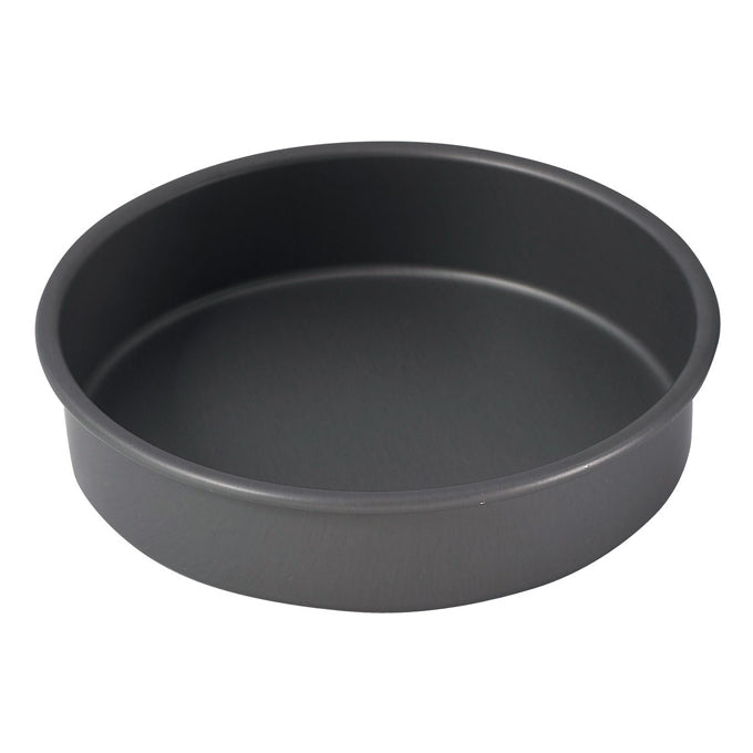Winco 8-Inch Round Cake Pan - 2-Inch Deep Non-Stick Baking Pan for Cakes, Pies & Desserts - Perfect for Birthday Cakes, Wedding Cakes & Home Baking