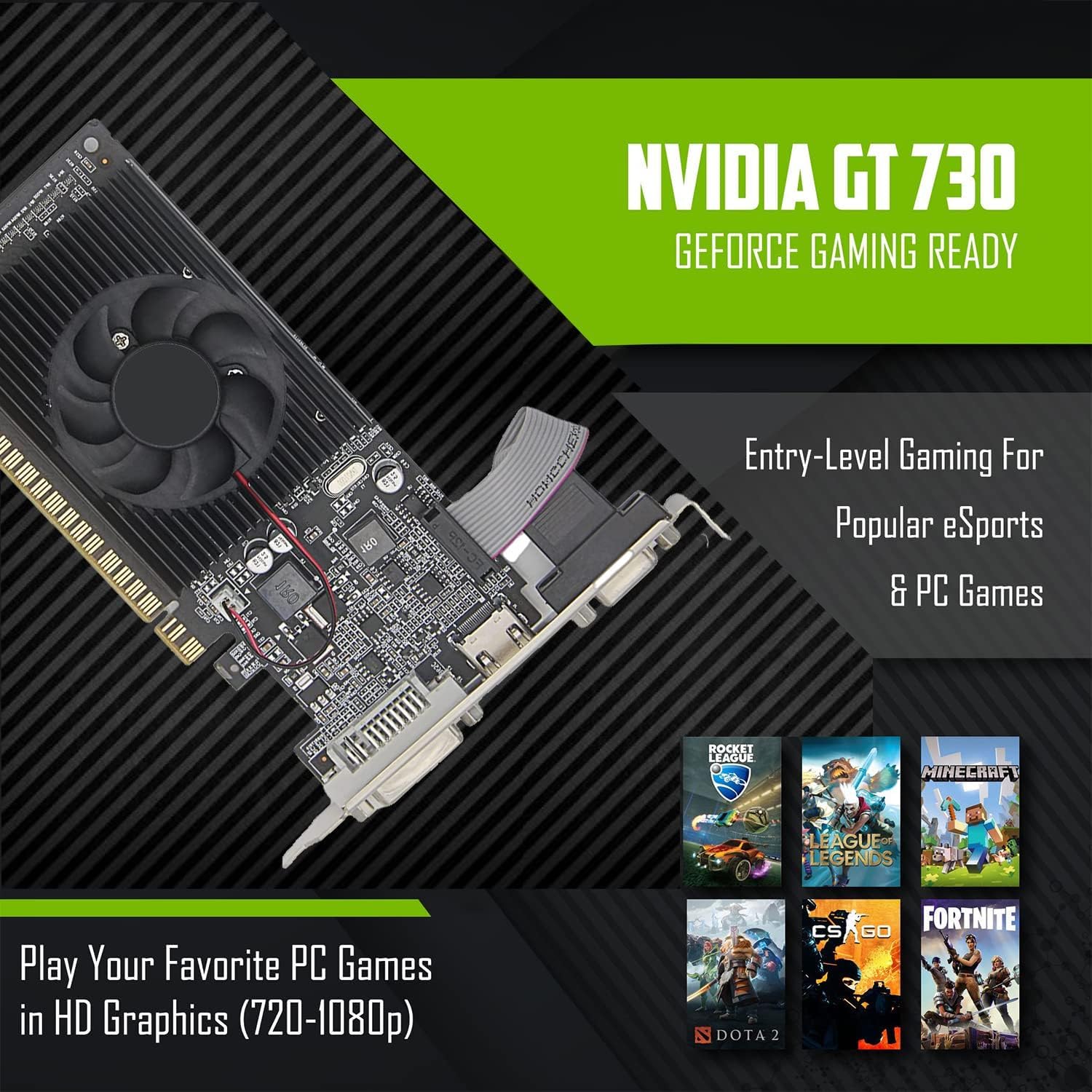 Renewed Gaming PC - Intel i7 8th Gen, 16GB RAM, 1TB SSD for Esports & Streaming