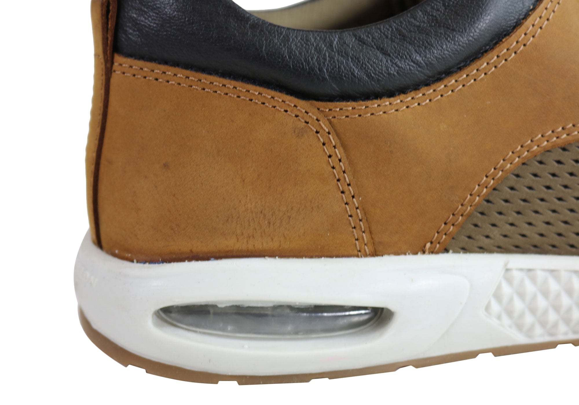 Ferricelli Burke Men's Genuine Leather Lace-Up Casual Shoes - Handcrafted in Brazil - Perfect for Office, Dating & Everyday Wear