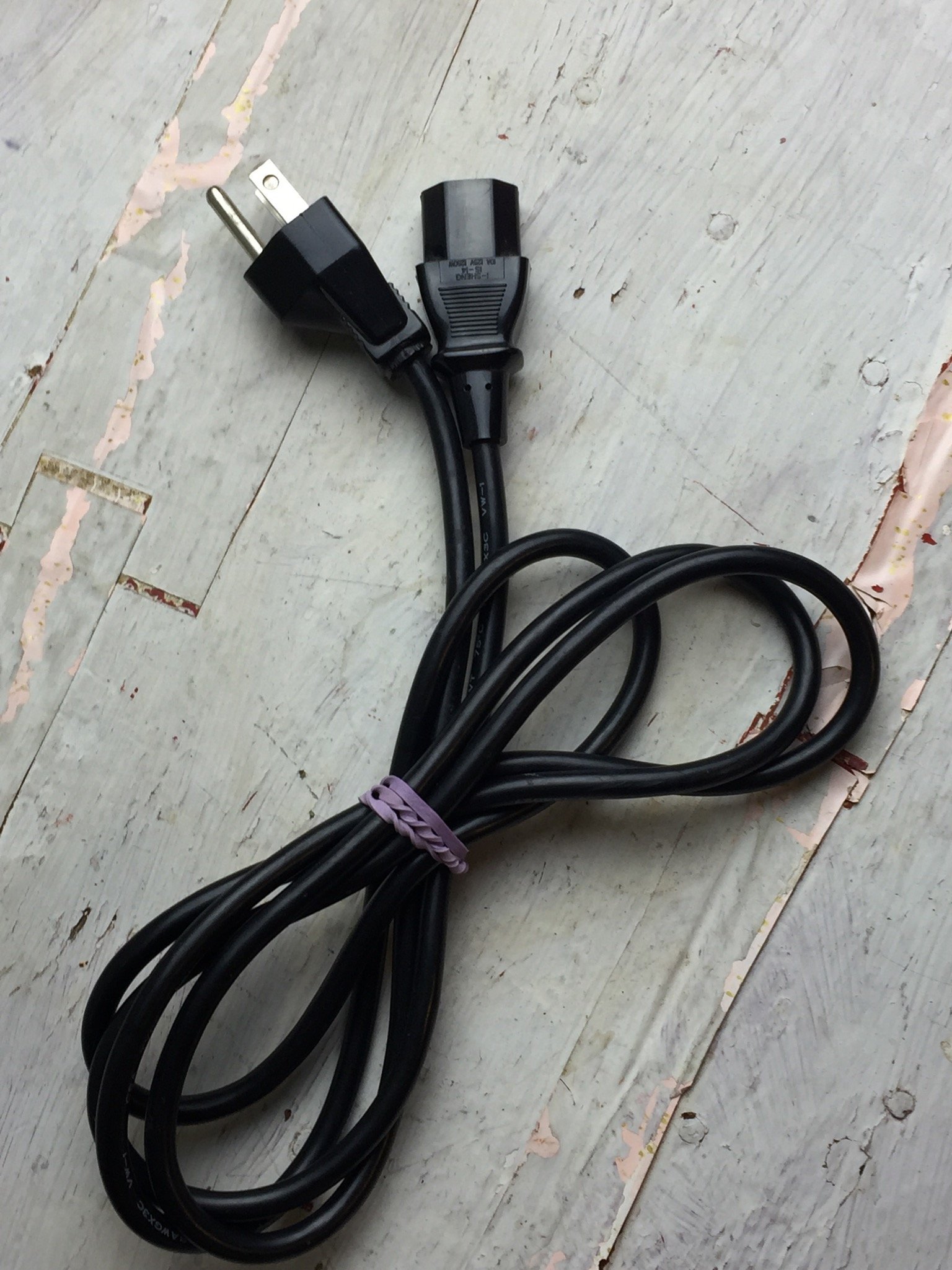 Dell 3-Prong Computer Power Cable - Replacement AC Power Cord for PC, Laptop & Monitor - US Standard Plug (NEMA 5-15P) - Perfect for Home Office, Gaming Setup & Workstation Use