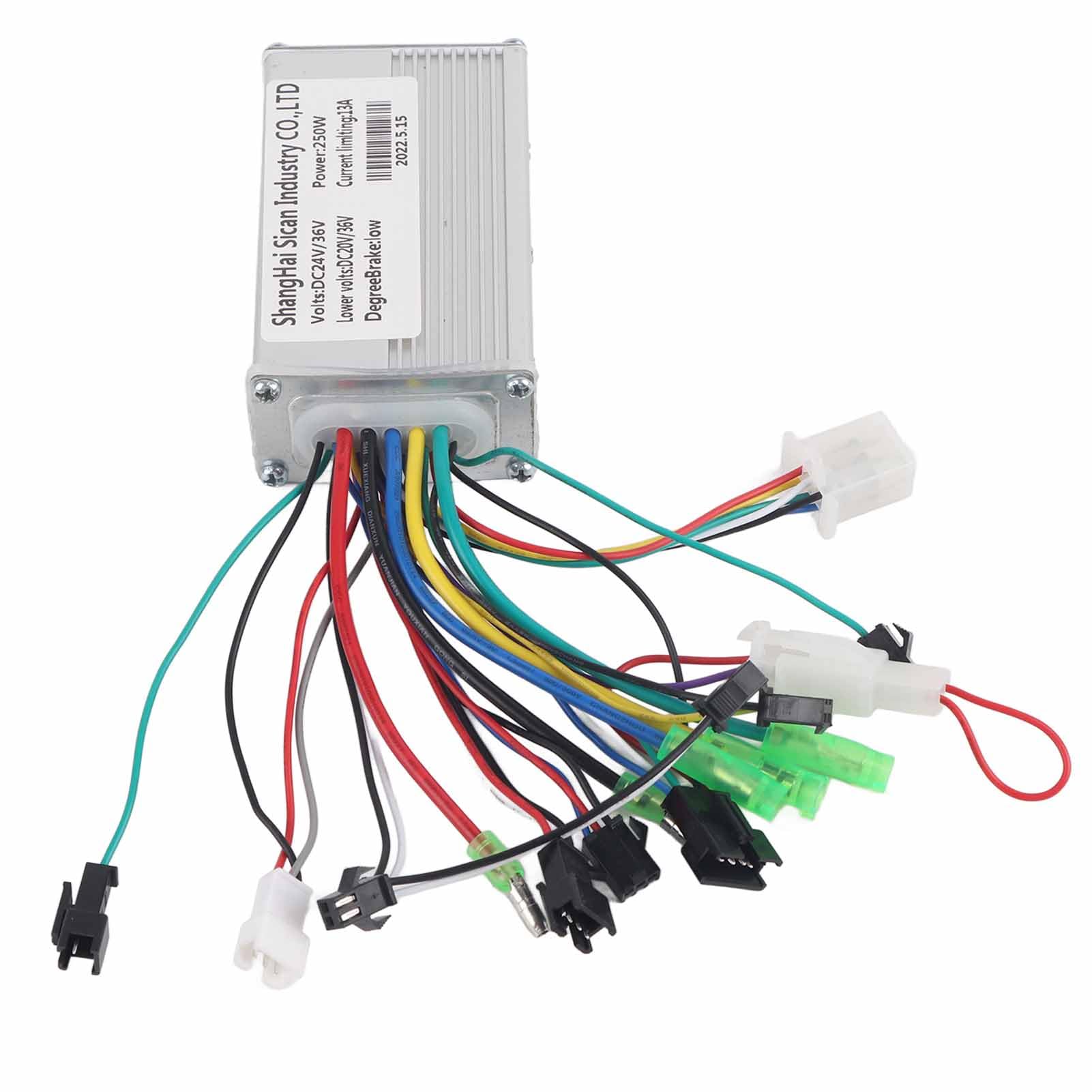 24V 36V 250W Brushless Motor Controller for E-Bike & Scooter - Speed Regulator for Outdoor Riding