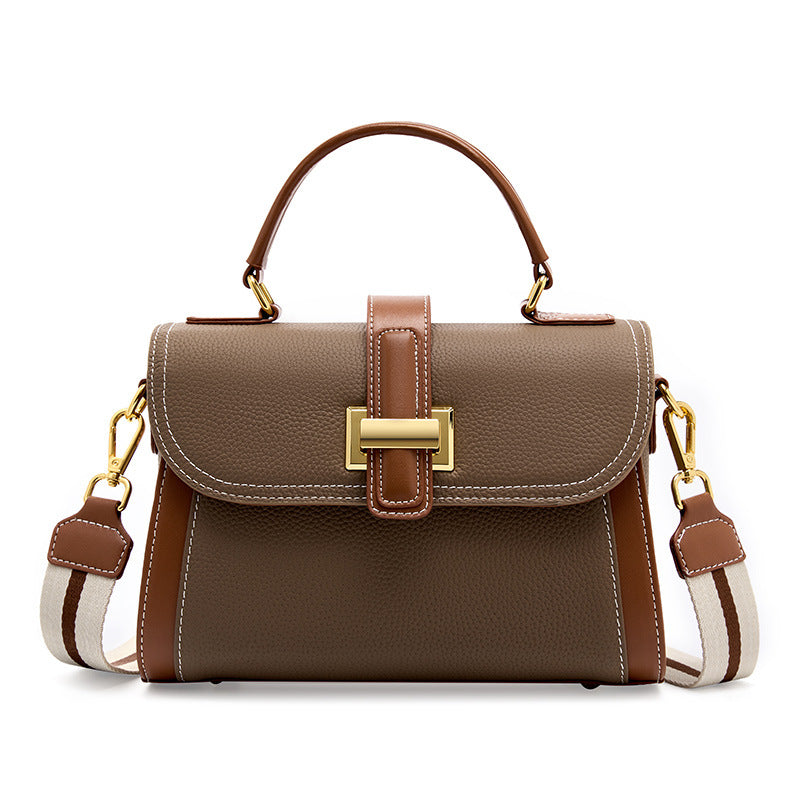 Stylish Women's Genuine Leather Handbag - Perfect for Work, Travel & Everyday Use