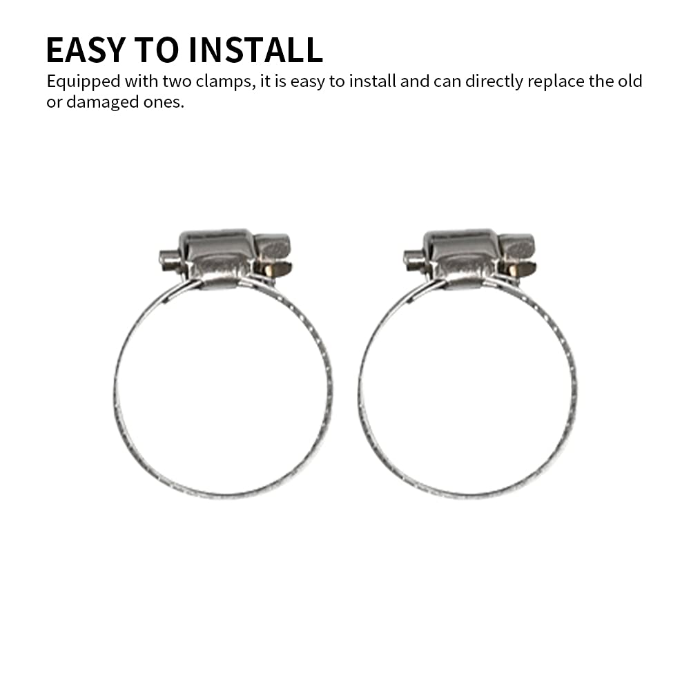 Stainless Steel Parking Air Heater Exhaust Pipe - 120cm/47.24in Diesel & Gas Vent Hose for Trucks, RVs & Campers - Durable Fuel Tank Heating Solution for Winter Camping & Cold Weather Use