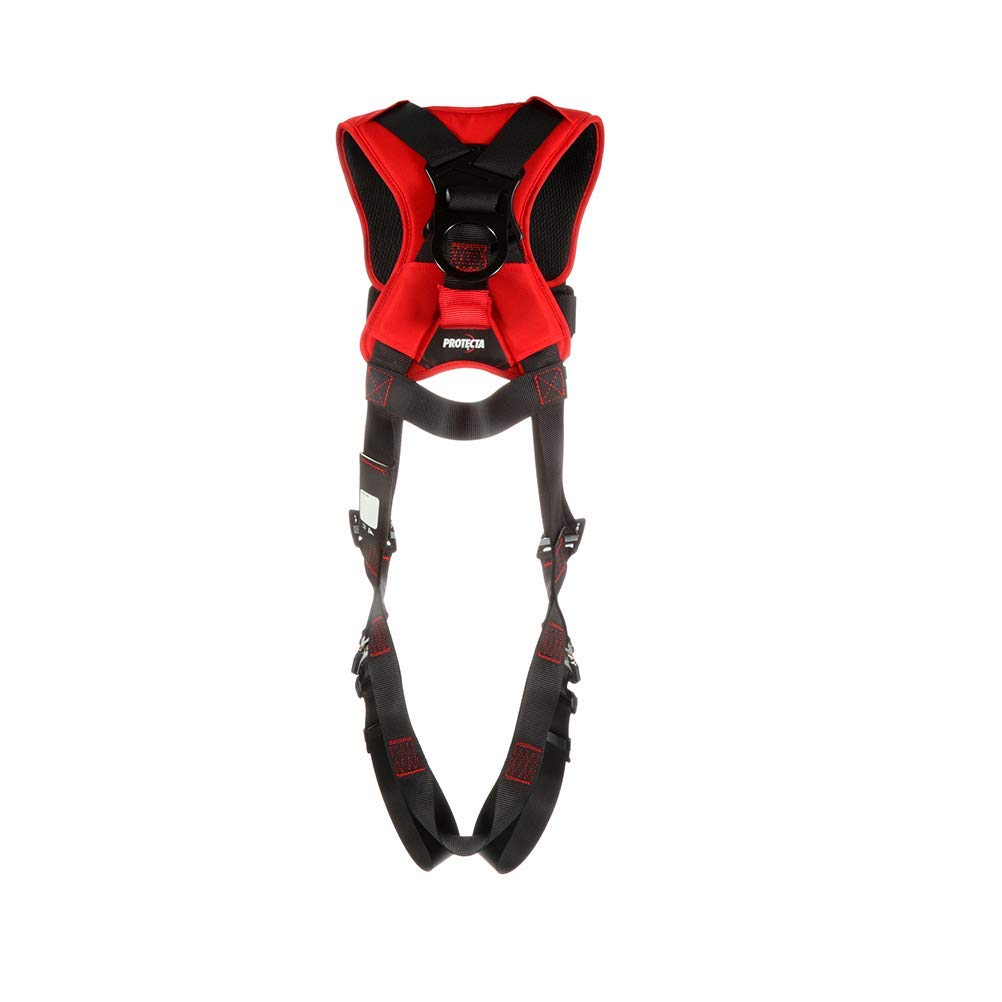 Full Body Safety Harness for Construction & Roofing - Protecta M/L Size - Adjustable Fall Protection Gear for Work at Heights