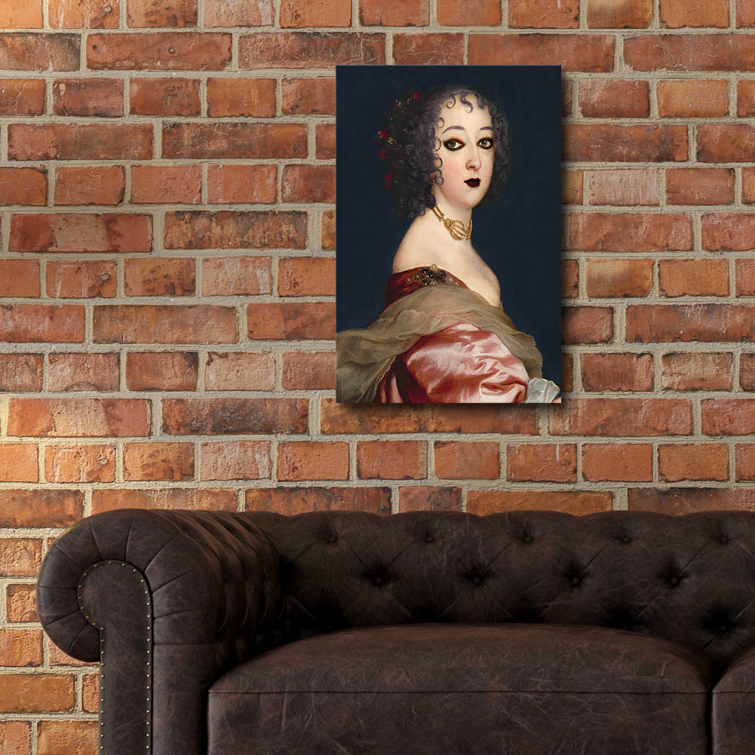 Grace Popp's 'Gothic Jane II' Acrylic Glass Wall Art - 16x24 Inches Modern Home Decor for Living Room, Bedroom & Office