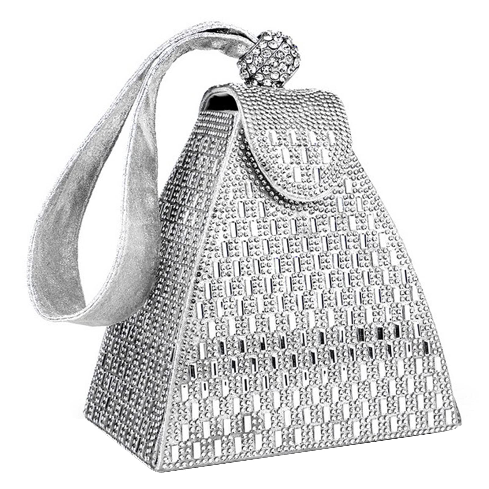 Elegant Women's Party Evening Clutch Purse with Pearl Accents & Chain Strap - Perfect for Weddings, Prom & Formal Events