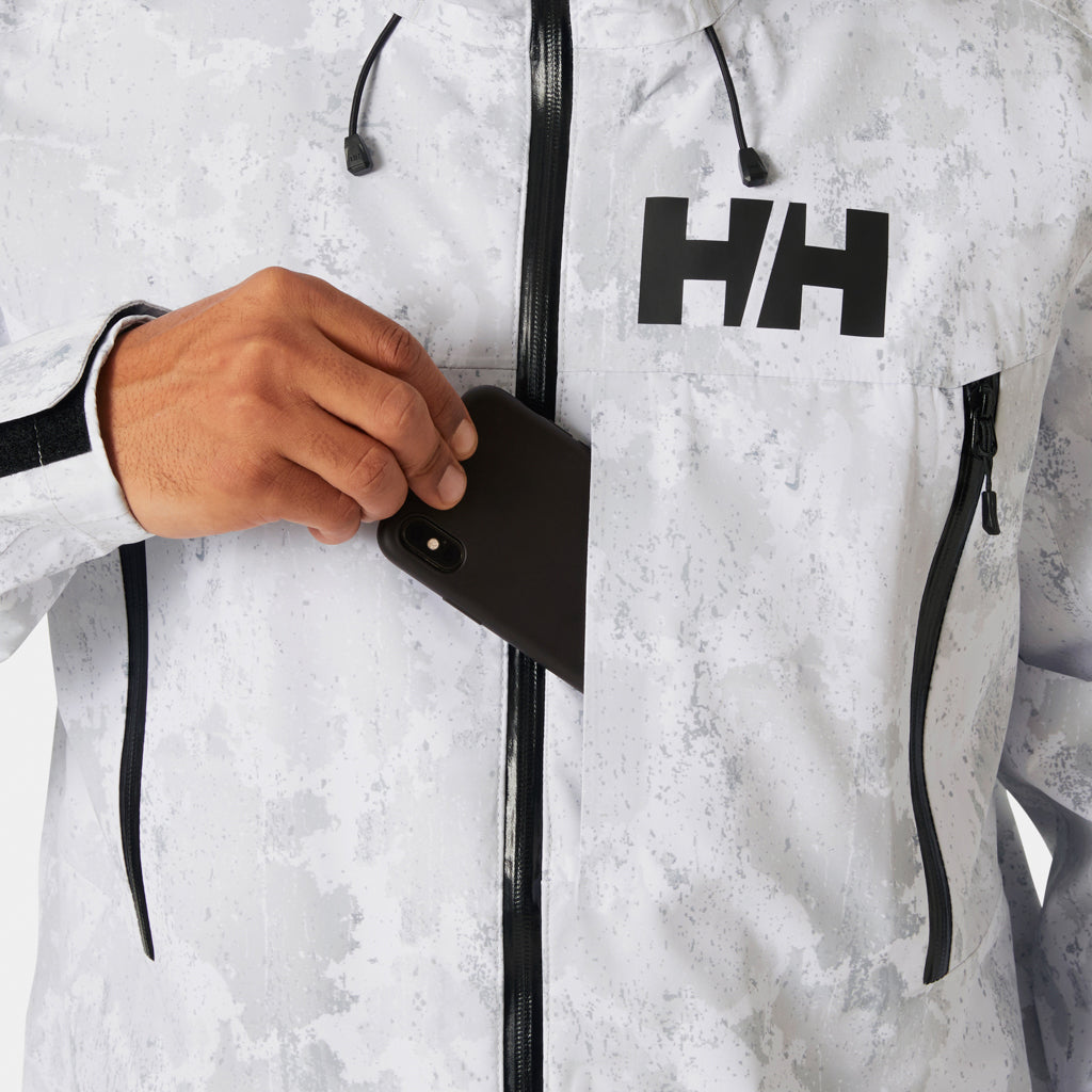 Helly Hansen Sogn Shell 2.0 Jacket for Men - Waterproof & Breathable Outdoor Jacket (2025 Model) - Perfect for Hiking, Camping & Winter Sports