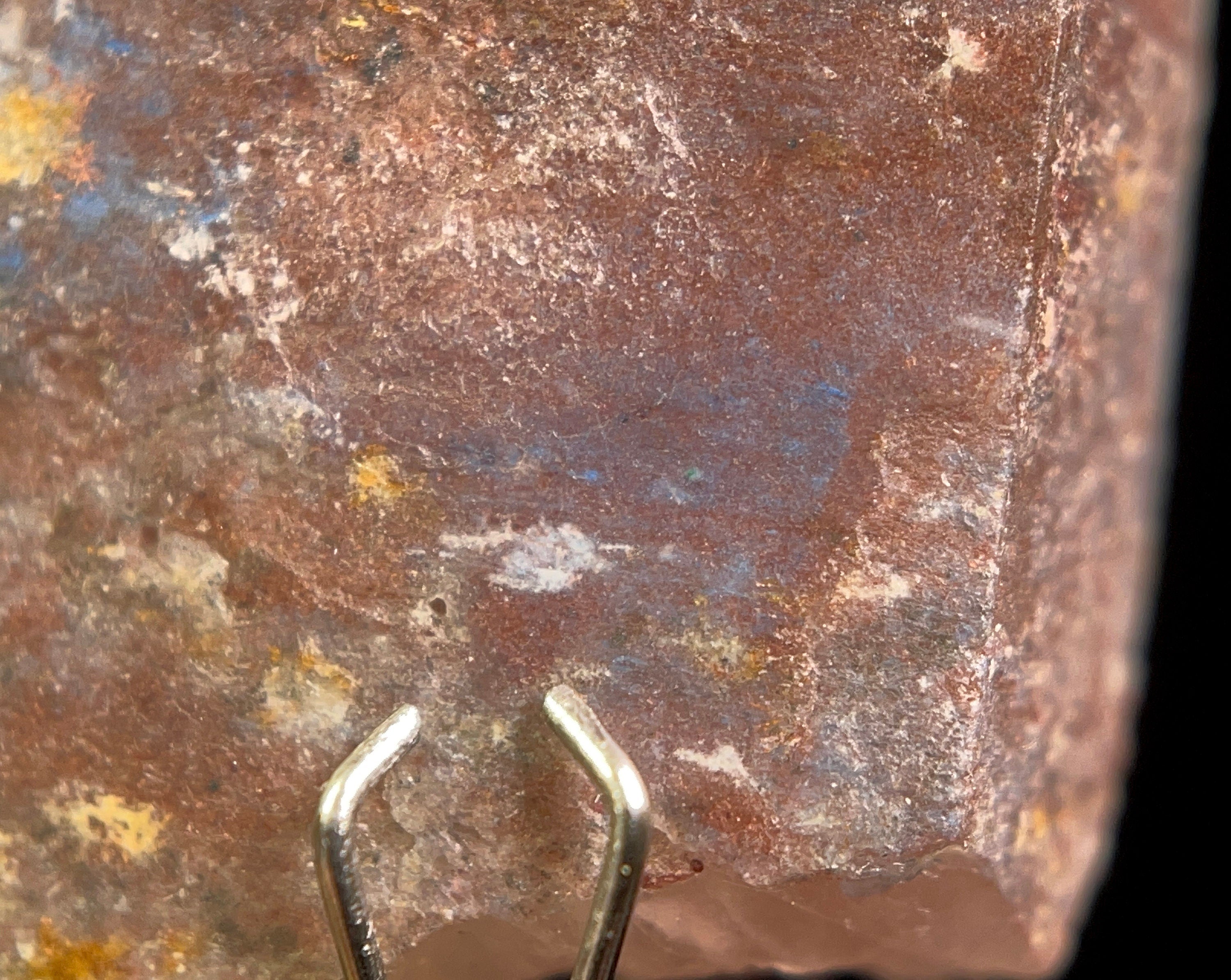 PAPAGOITE in QUARTZ Raw Crystal Specimen - Rare Mineral Collection, Healing Stones for Home Decor, Unique Spiritual Gift for Crystal Lovers (Use in Meditation, Energy Work & Display)