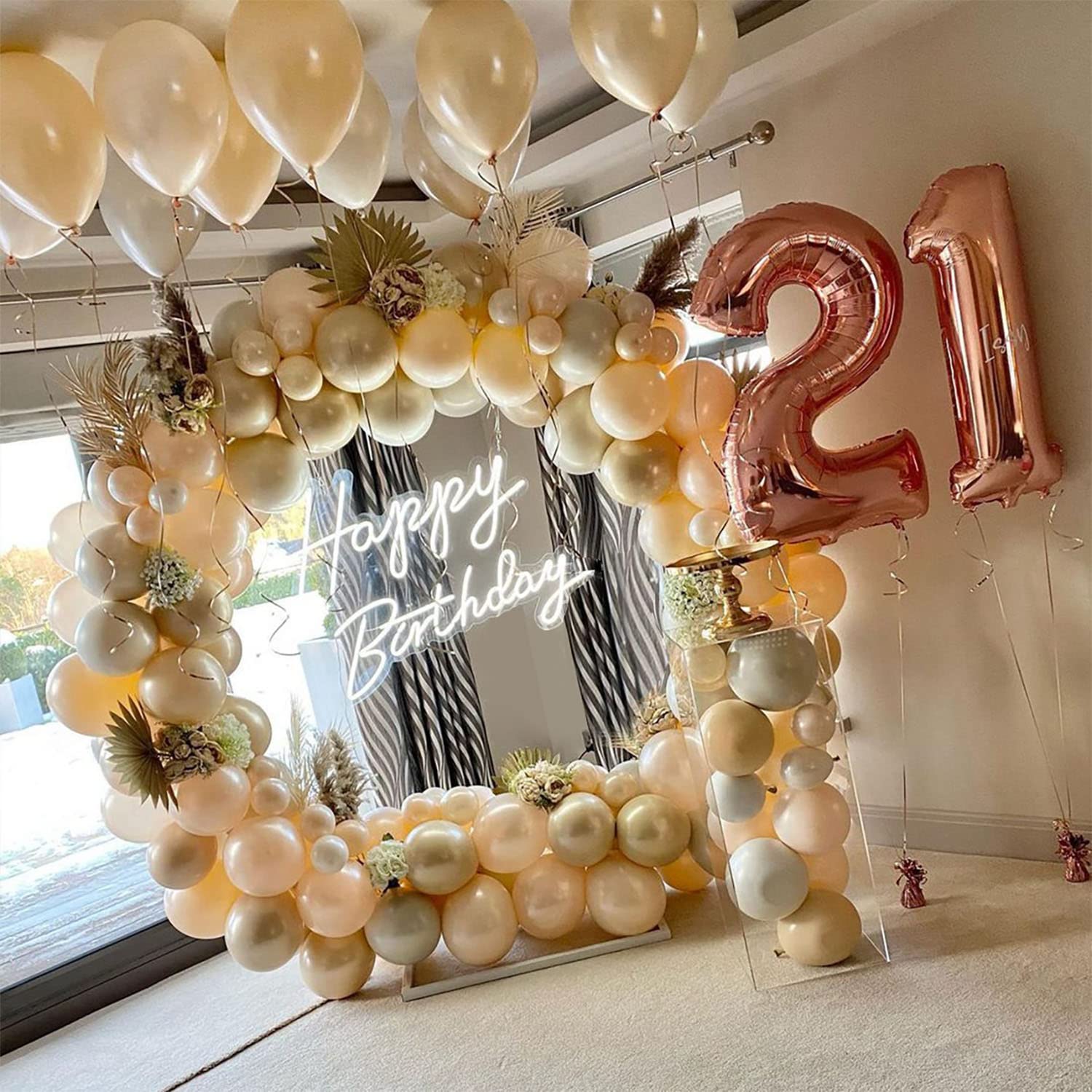 Custom Happy Birthday Neon Sign - 23.6