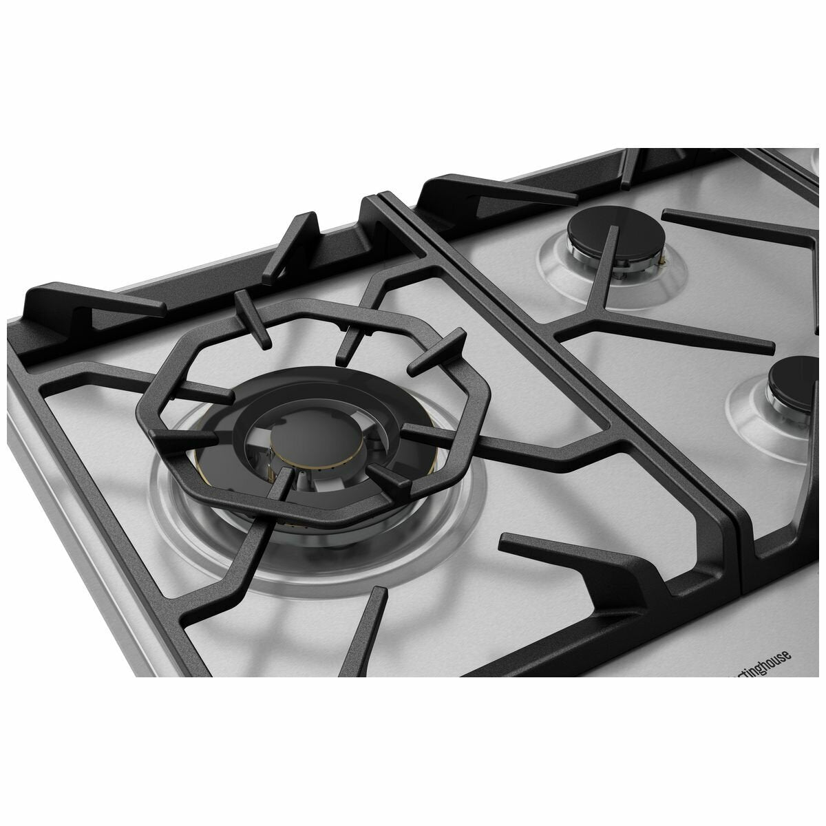 Westinghouse WHG958SC 90cm Stainless Steel Natural Gas Cooktop - Perfect for Modern Kitchens & Professional Cooking