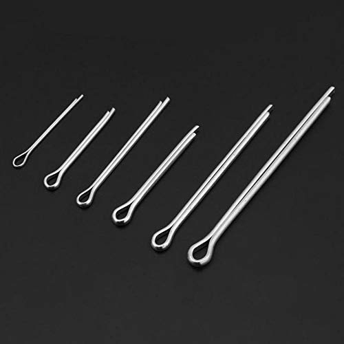 Ochoos 555-Piece Split Cotter Pins Kit - Mechanical Hitch Hair Tractor Fastener Clips Assortment with Storage Case | Ideal for Automotive, Machinery, and DIY Projects