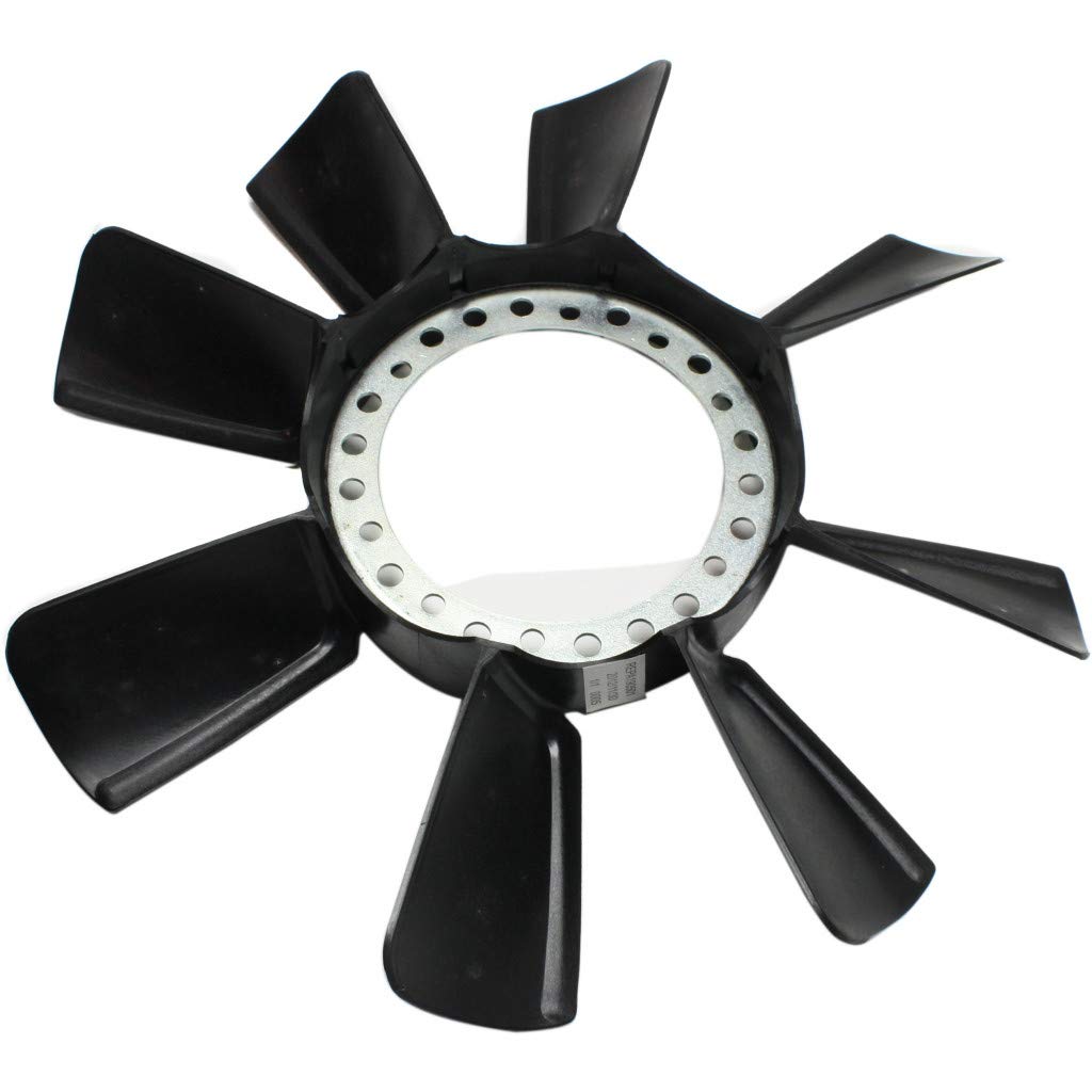 Audi A6 A6 Quattro AC Fan Blade Replacement 1996-2004 | 8-Blade Belt-Driven Cooling Fan | Compatible with Audi A6 Sedan & Avant | Perfect for Summer Cooling & HVAC System Repair