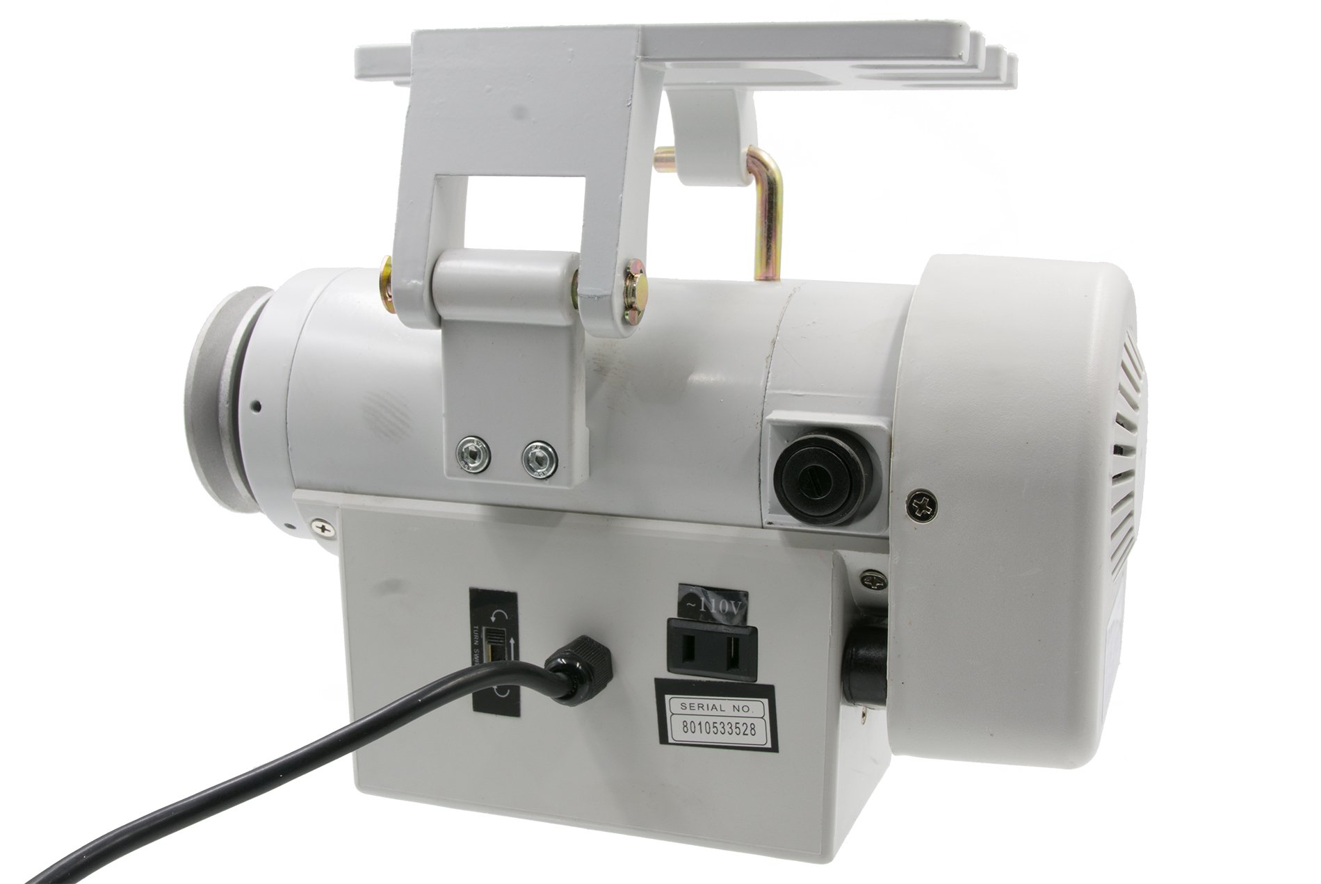 Consew 550W 110V Industrial Sewing Machine Servo Motor - Heavy Duty Fabric Stitching for Leather, Canvas & Upholstery | Perfect for Tailors, Manufacturers & DIY Craft Projects