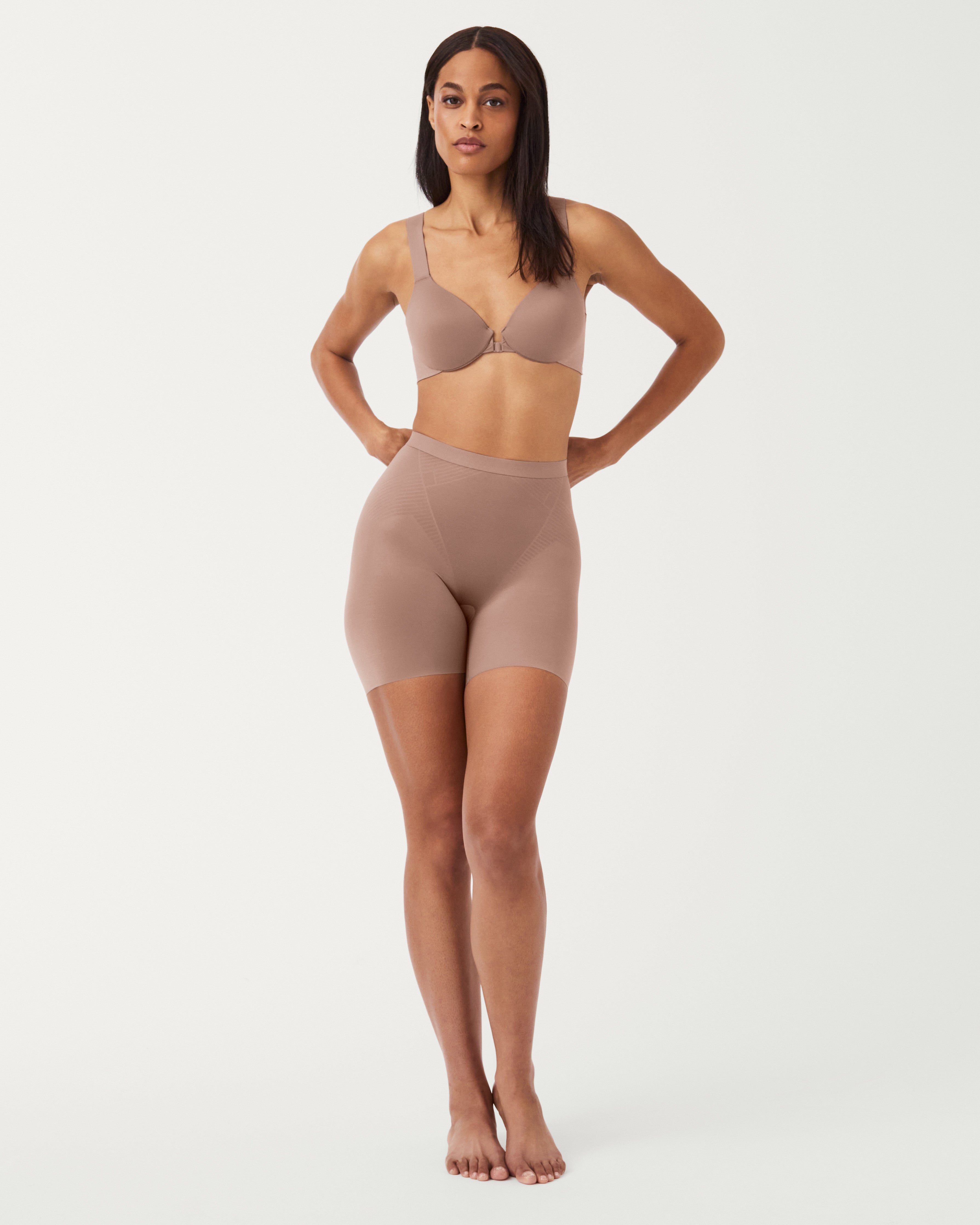 SPANX Shapewear Invisible Girl Shorts - High Waist Slimming Underwear for Women | Perfect for Everyday Wear, Workout & Layering Under Dresses
