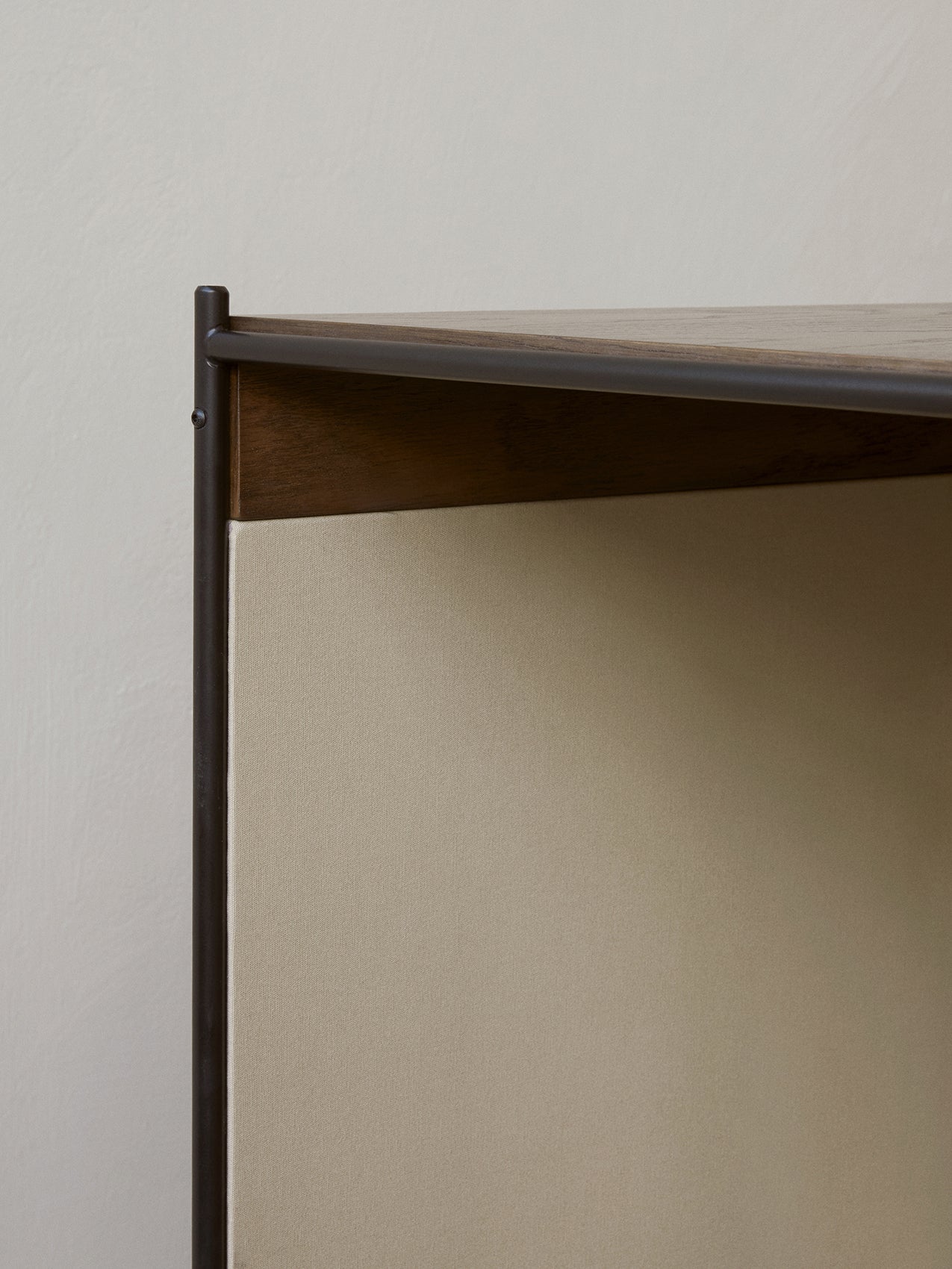 PRE ORDER AUDO CPH Zet Storage System - L150 Back Panel in Off White | Modern Wall Shelf for Living Room, Bedroom & Office Organization