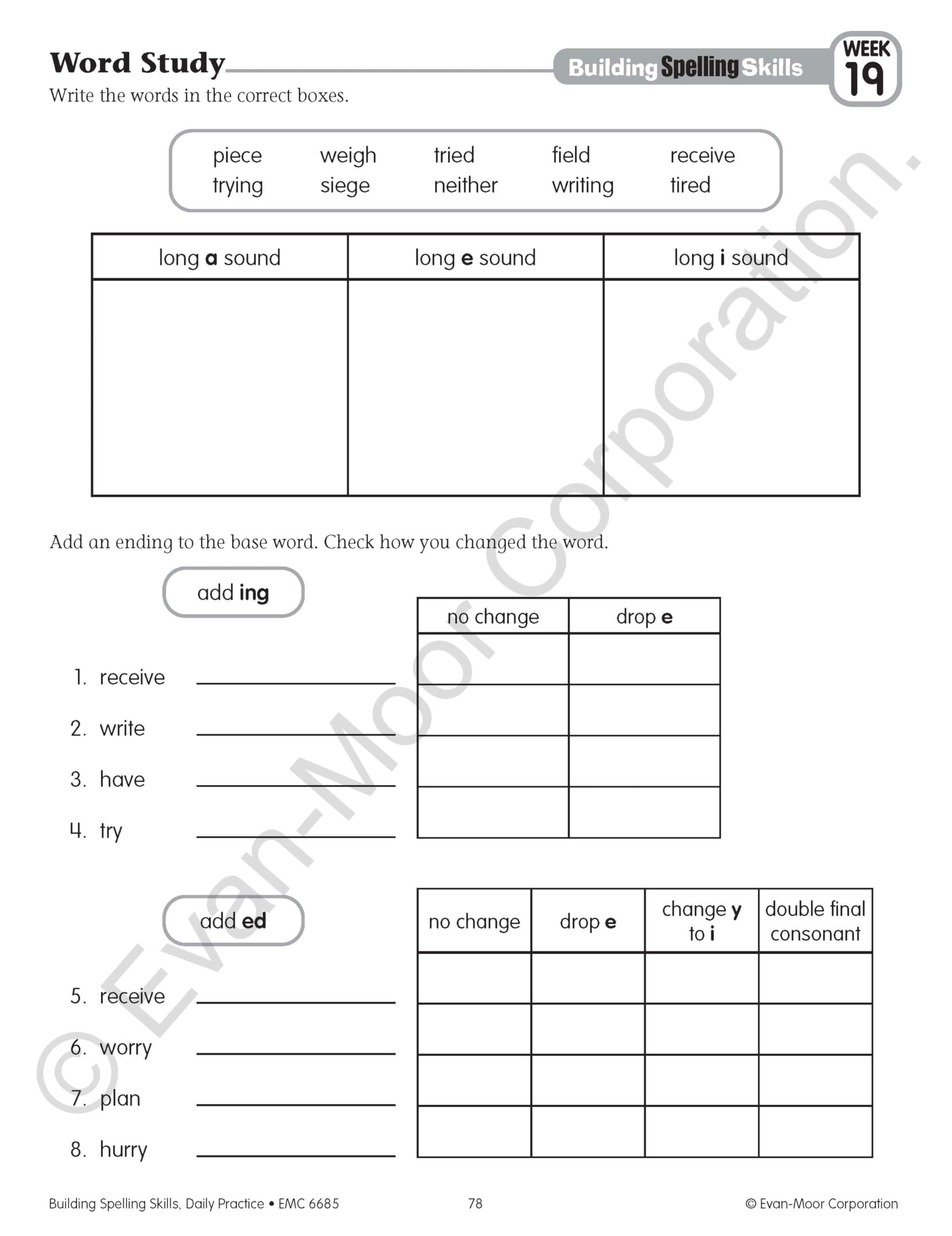 Grade 5 Spelling Workbook - Building Essential Spelling Skills for Elementary Students | Perfect for Homeschooling & Classroom Learning