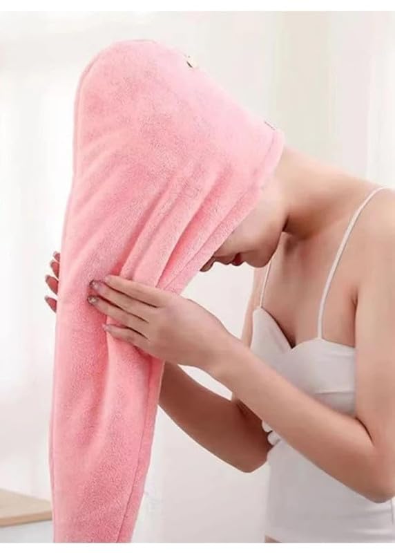 ARISTELLA Super Absorbent Microfiber Hair Towel Wrap - 500 GSM Quick Dry Hair Turban for Women & Men - Perfect for Salon, Spa, Home & Travel Use