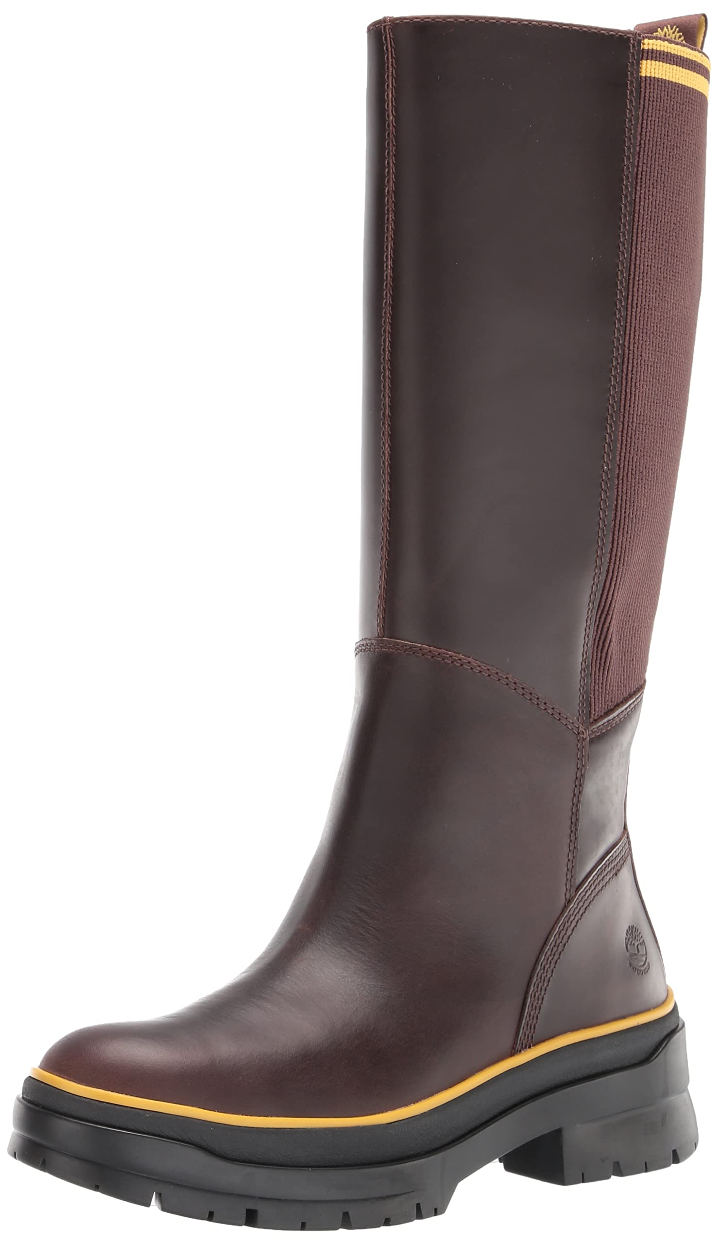 Timberland Women's Malynn Waterproof Tall Fashion Boots - Waterproof Leather Winter Boots for Women, Comfortable & Stylish for Hiking, Snow & Outdoor Activities