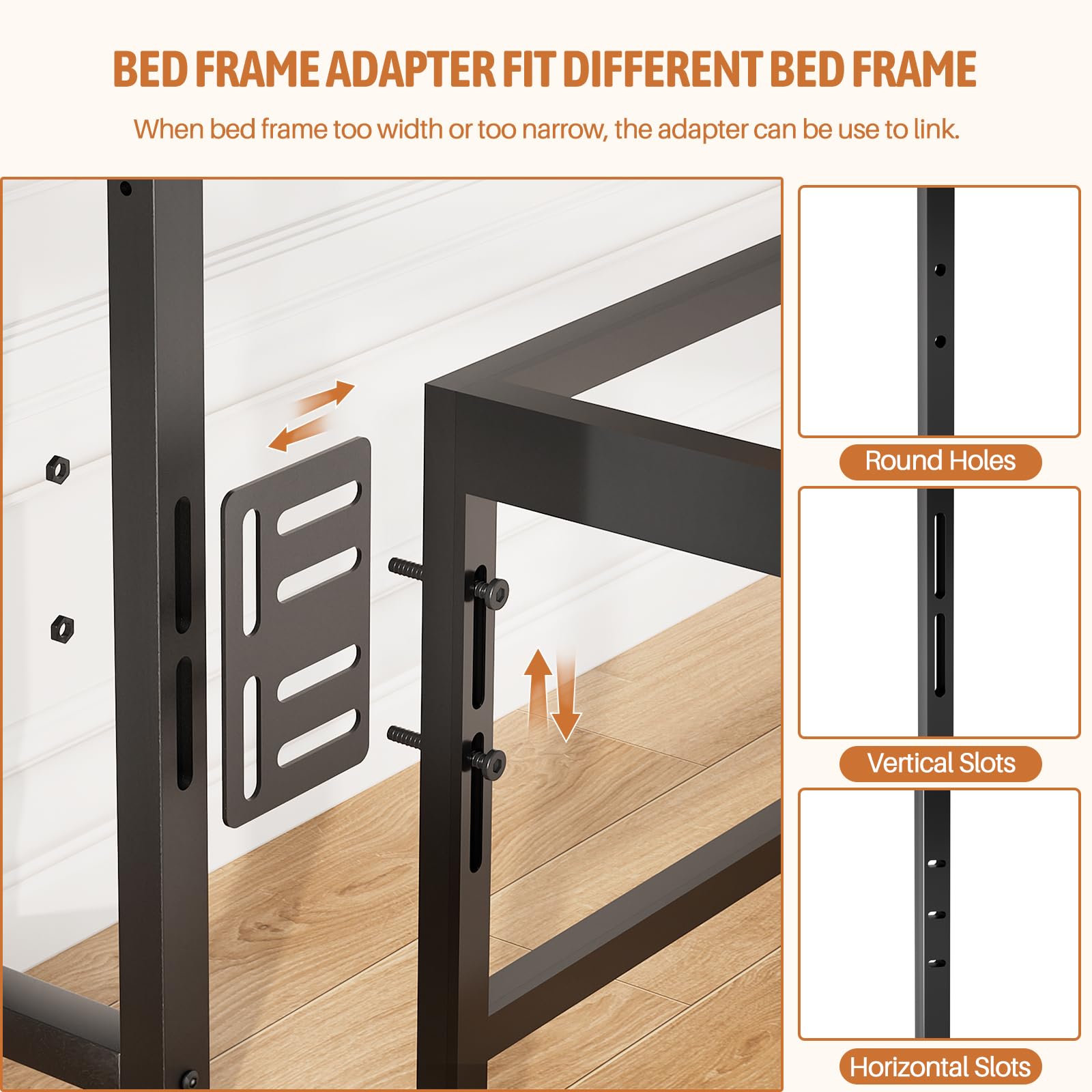 Homieasy Full Size Headboard with Storage - Sturdy Bookcase Design with Outlet, USB Ports & LED Lighting - Sliding Door Storage & Bed Adapter - Perfect for Small Bedrooms & Studio Apartments (Black)