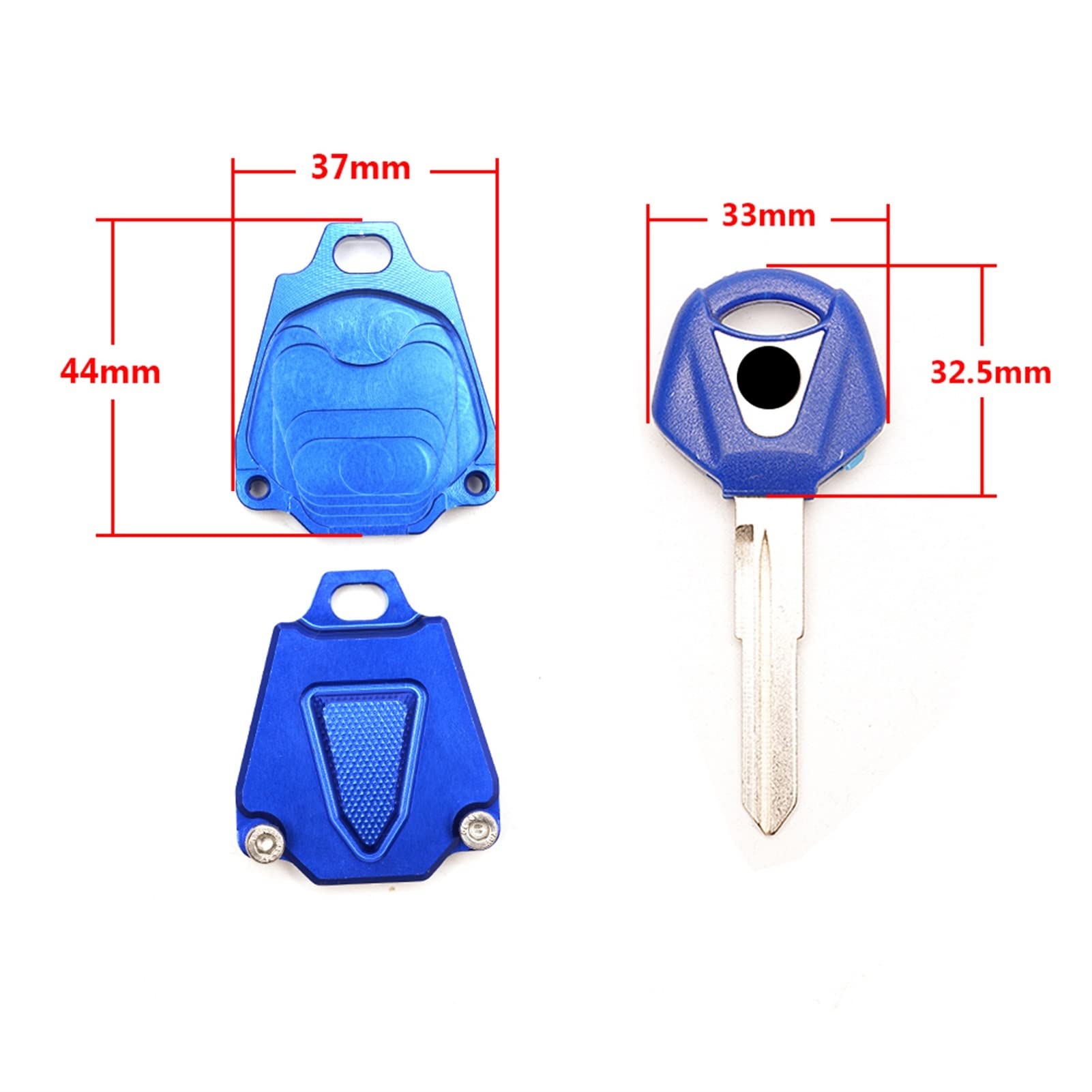 Yamaha FJR1300 Motorcycle Key Case Cover - Durable Shell for Keys - Perfect for Riding & Travel