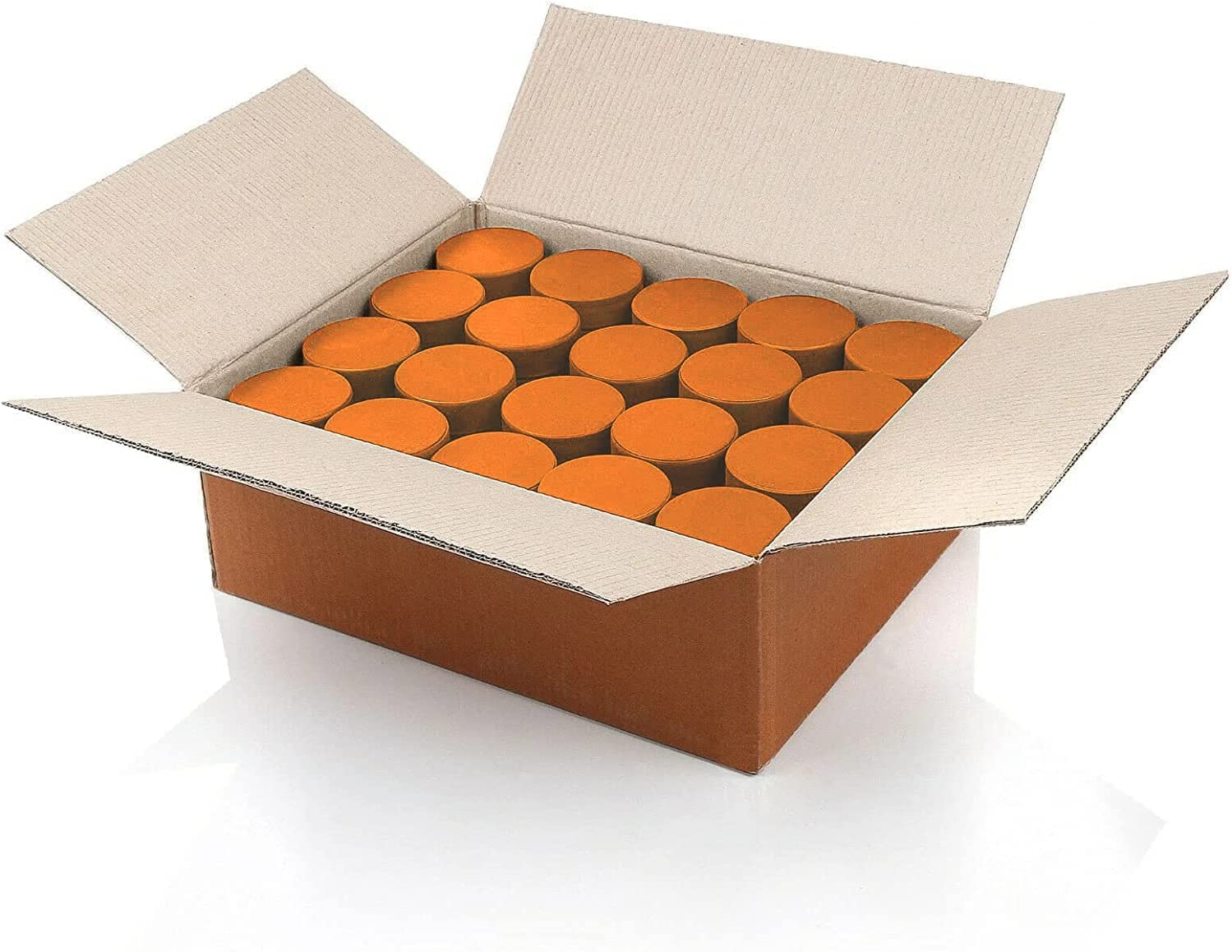 TronX 100-Pack Orange Weighted Training Hockey Pucks (10 oz) - Bulk Ice Hockey Practice Pucks for Shooting, Stickhandling & Goaltender Drills - Perfect for Team Training & Backyard Hockey Practice
