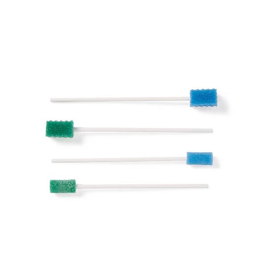Dentips Disposable Oral Swabs - 100pcs Sterile Cotton Swabs for Oral Care, Hygiene & Medical Use - Perfect for Nursing Homes, Hospitals & Home Care
