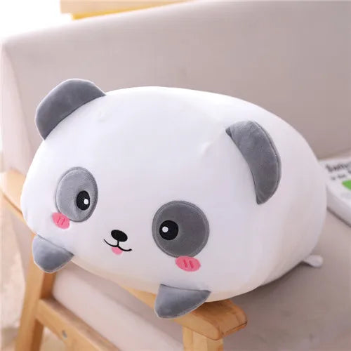 9 Styles Adorable Animal Plush Toys - Dinosaur, Pig, Cat, Bear, Panda, Hamster, Elephant & Deer Stuffed Animals | Soft Cartoon Pillow Dolls for Babies & Kids | Perfect Gift for Birthdays, Nursery Decor & Cuddling Companions