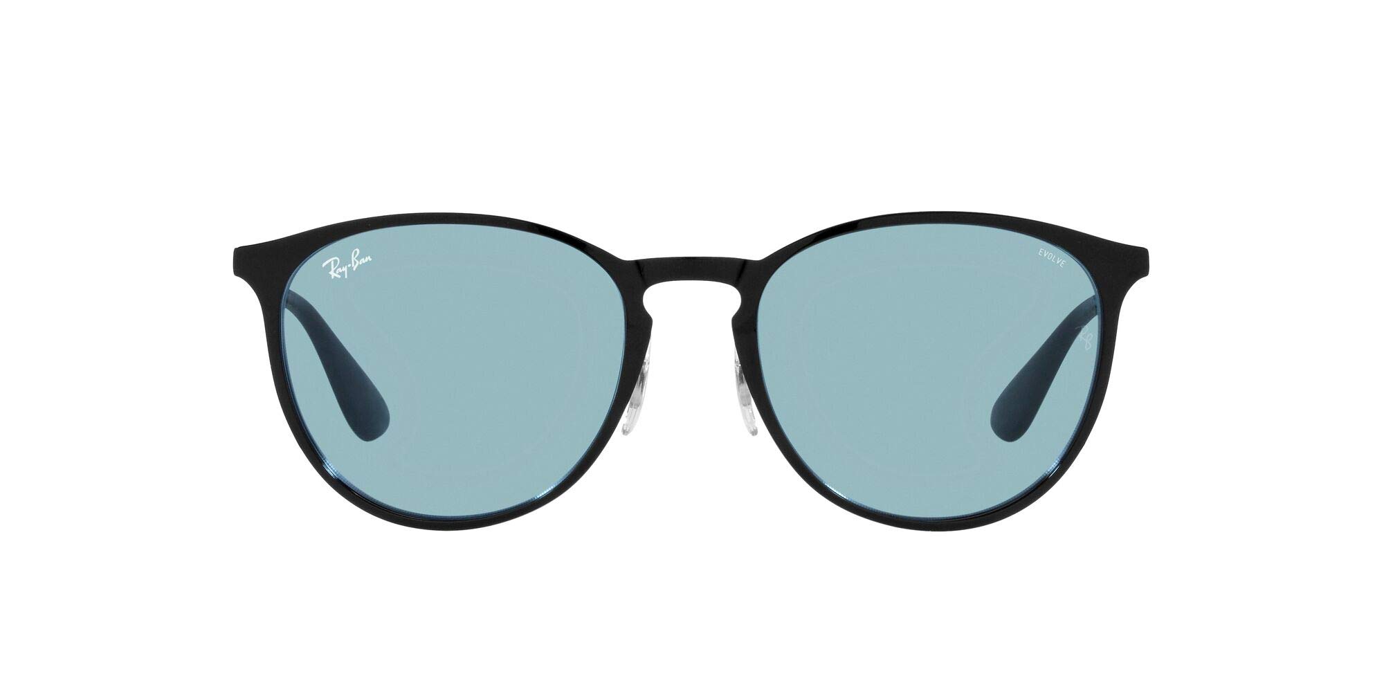 Ray-Ban RB3539 Erika Metal Polarized Round Sunglasses for Women - UV Protection & Anti-Glare - Perfect for Driving, Beach & Outdoor Activities