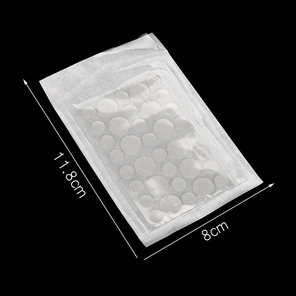 MACPLUS 36 Pimple Patches - Invisible Hydrocolloid Acne Treatment for Cystic & Zit Breakouts | Day & Night Use | Perfect for School, Work & Travel