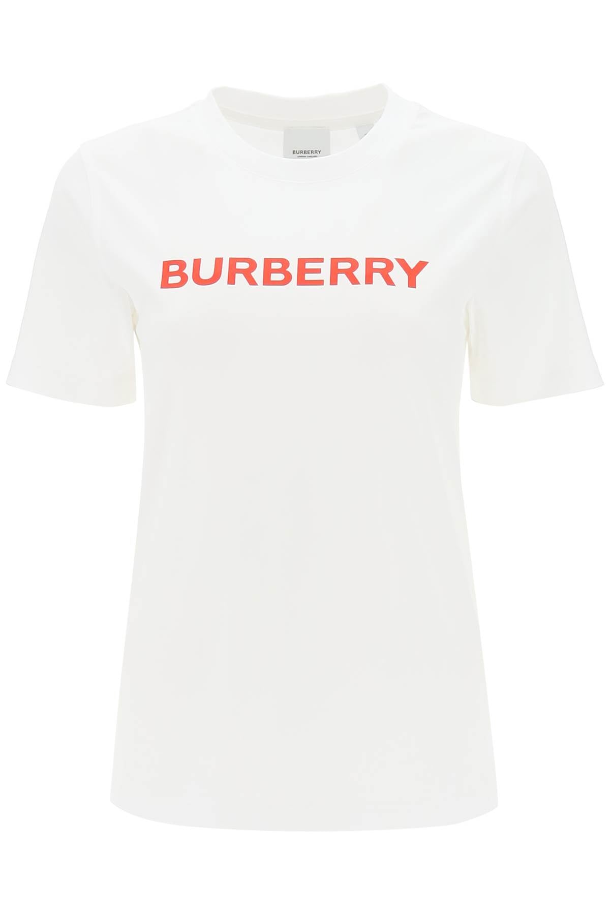 Burberry 'Margot' Logo Print T-Shirt - Classic Cotton Tee for Women | Perfect for Casual Wear & Everyday Outfits