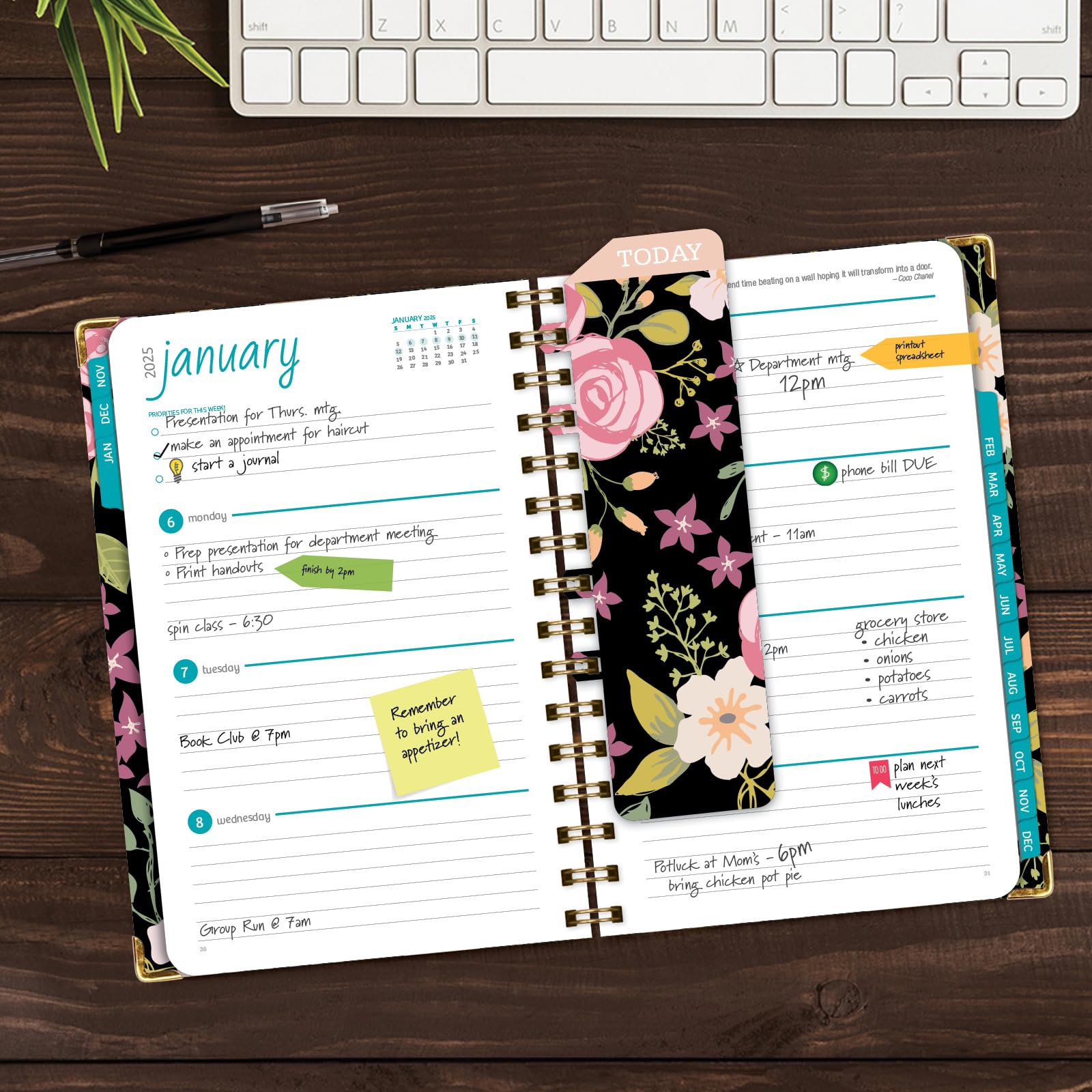 2025 Hardcover Planner 5.5