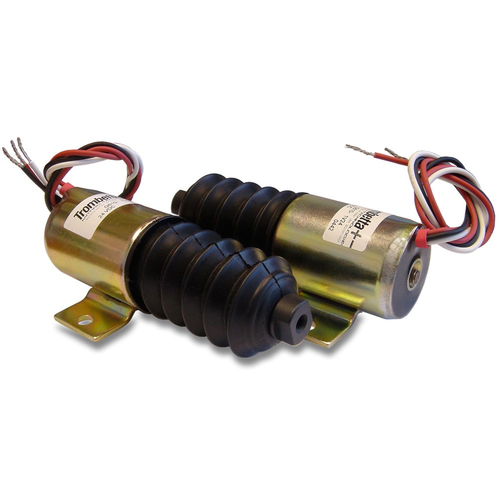 24V Push Solenoid Valve Q610-B1V24 - High Performance DC Solenoid for Industrial Automation, Hydraulic Systems & Water Control Applications